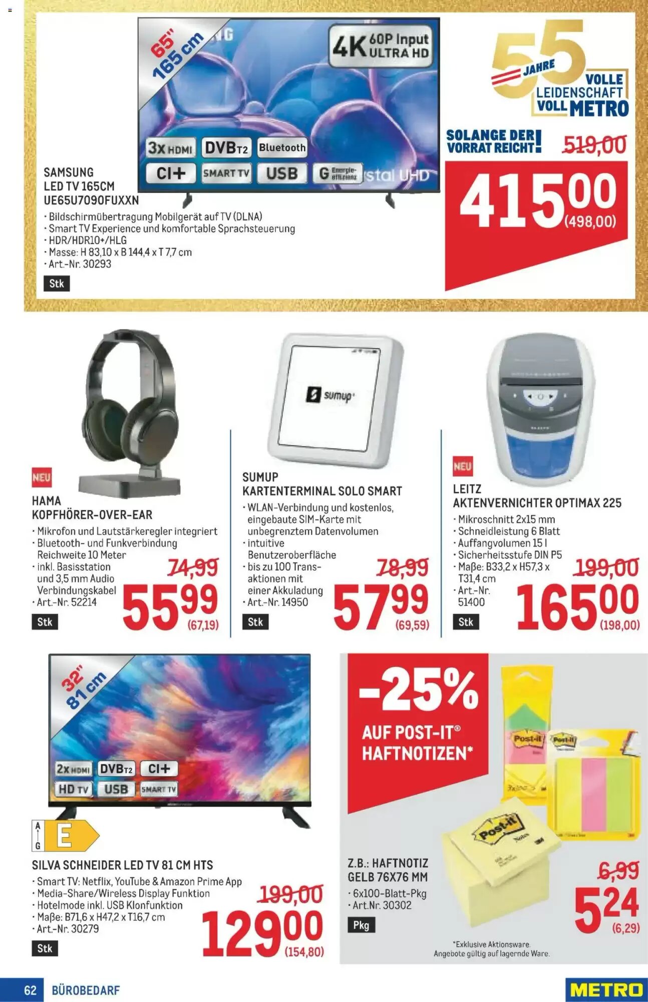 Metro Flugblatt (ab 15.05.2026) - Angebote und Prospekt - Seite 62