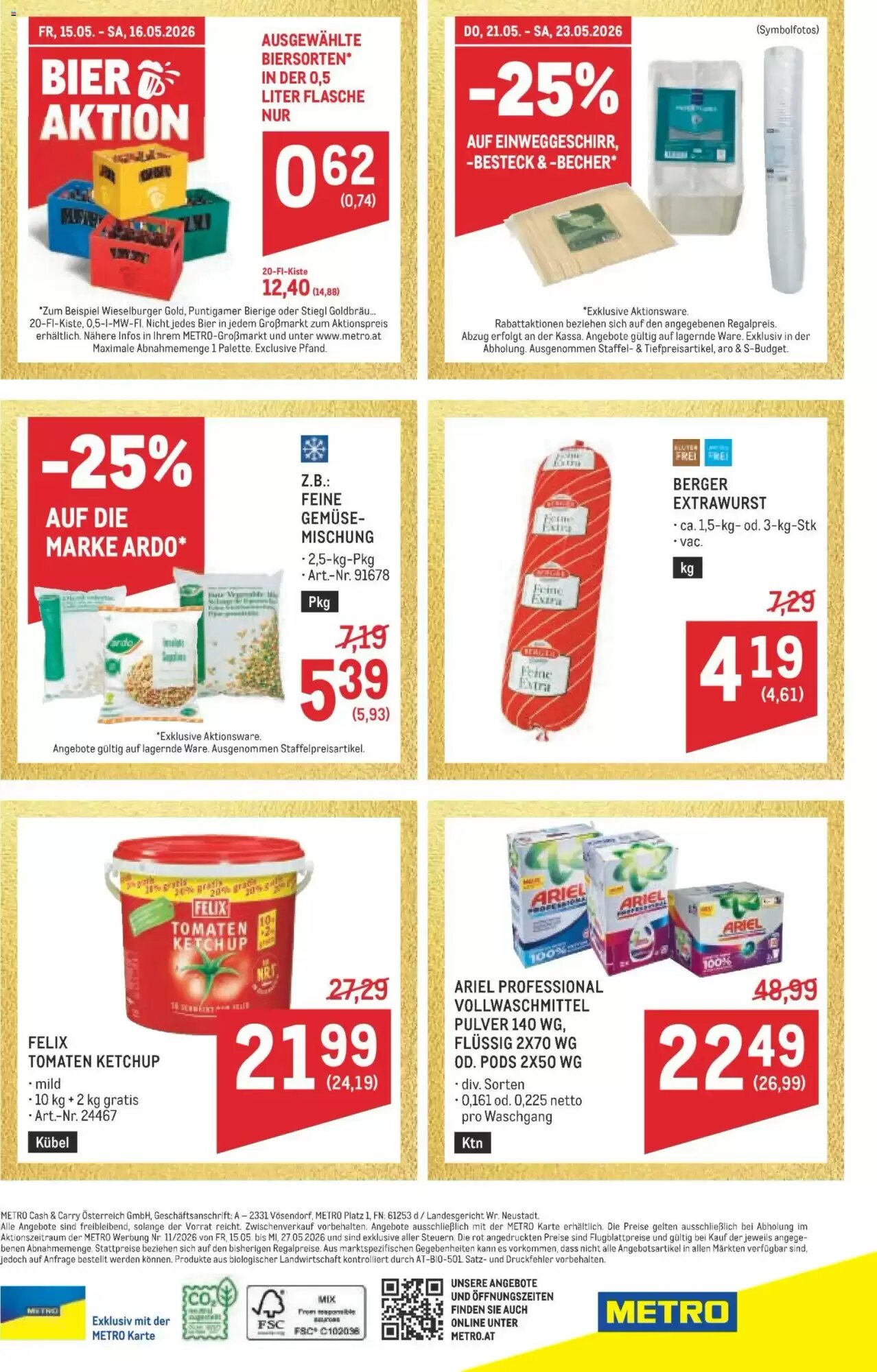 Metro Flugblatt (ab 15.05.2026) - Angebote und Prospekt - Seite 64