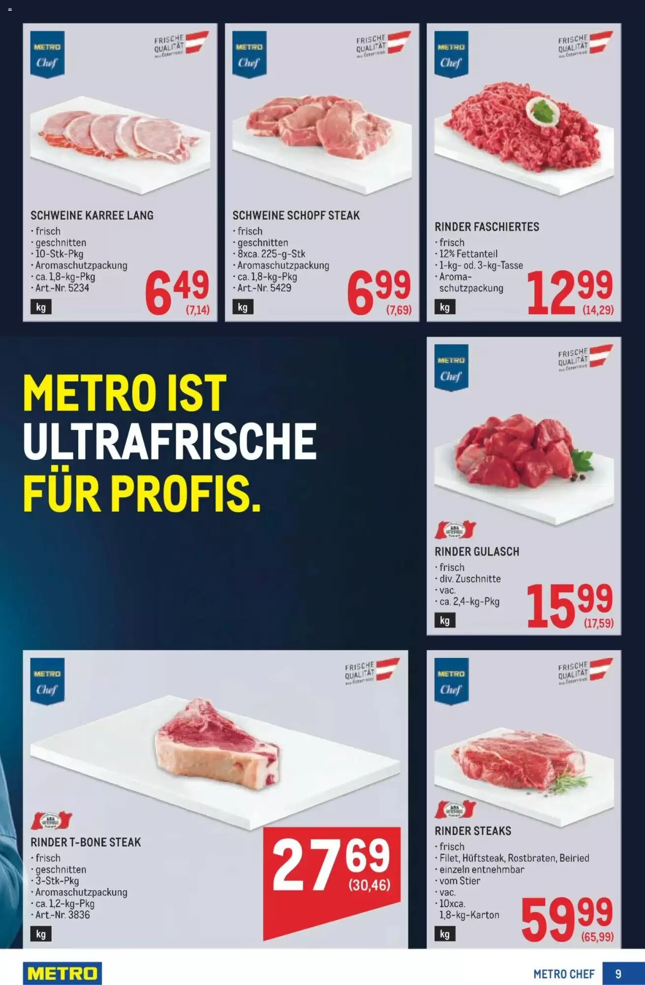 Metro Flugblatt (ab 15.05.2026) - Angebote und Prospekt - Seite 9