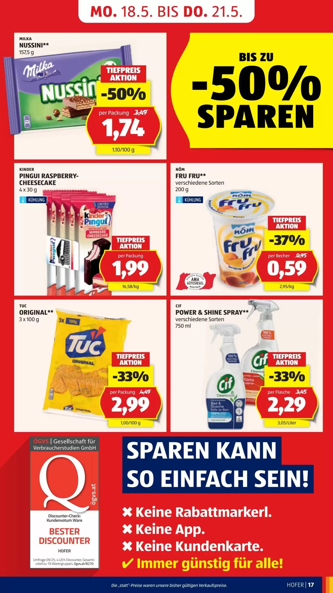 Hofer Flugblatt (ab 15.05.2026) - Angebote und Prospekt - Seite 21