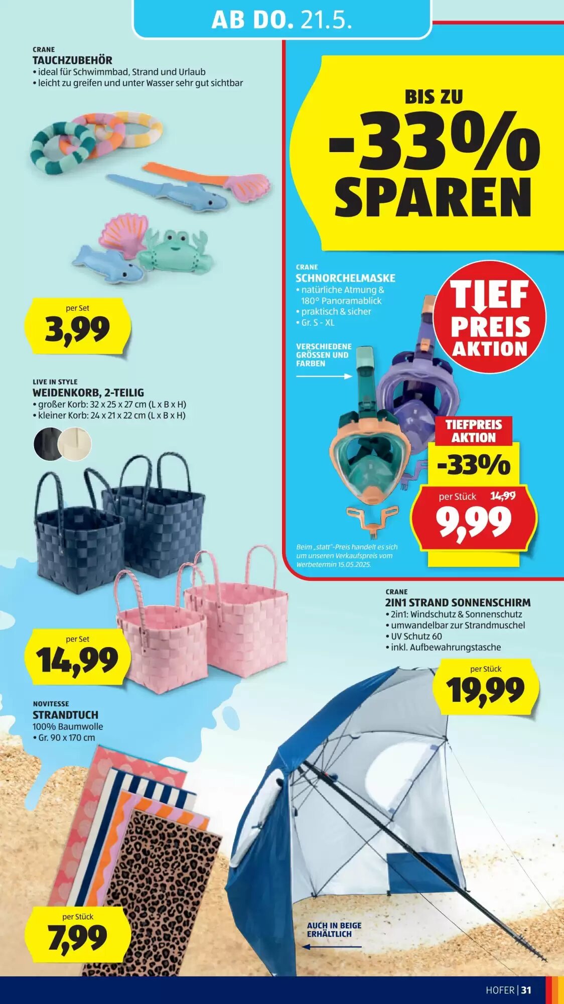 Hofer Flugblatt (ab 15.05.2026) - Angebote und Prospekt - Seite 37