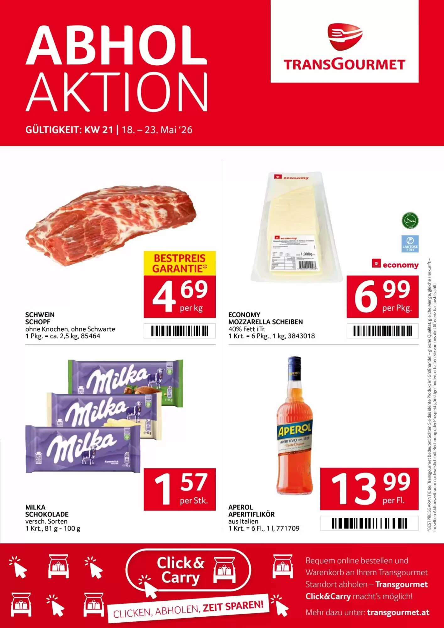 Transgourmet Flugblatt (ab 18.05.2026) - Angebote und Prospekt - Seite 1