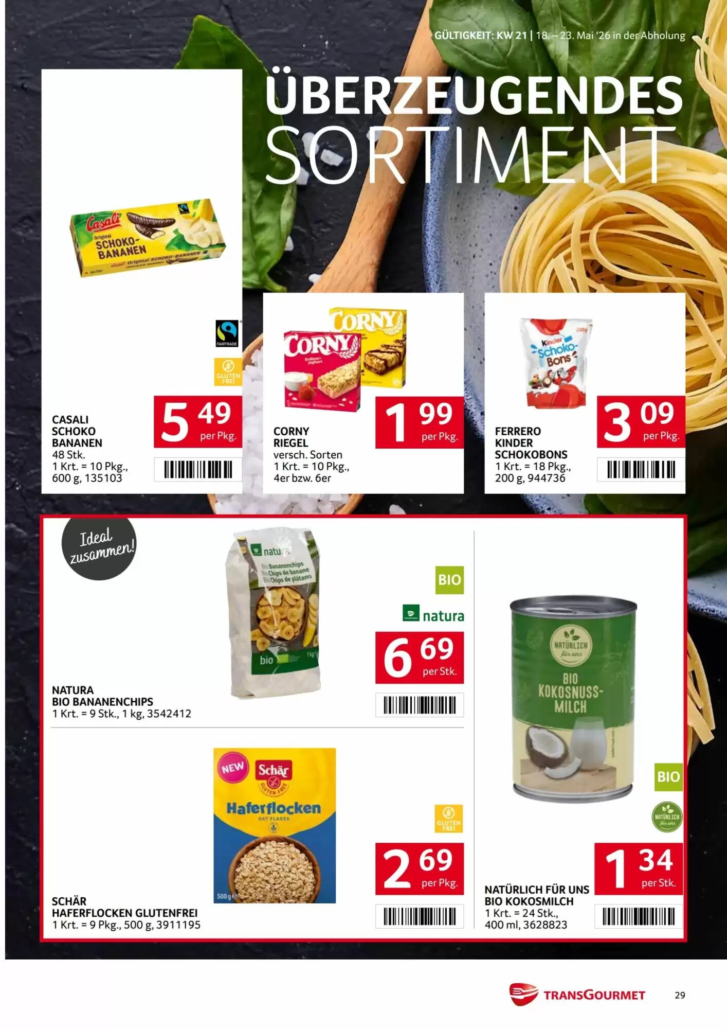 Transgourmet Flugblatt (ab 18.05.2026) - Angebote und Prospekt - Seite 29