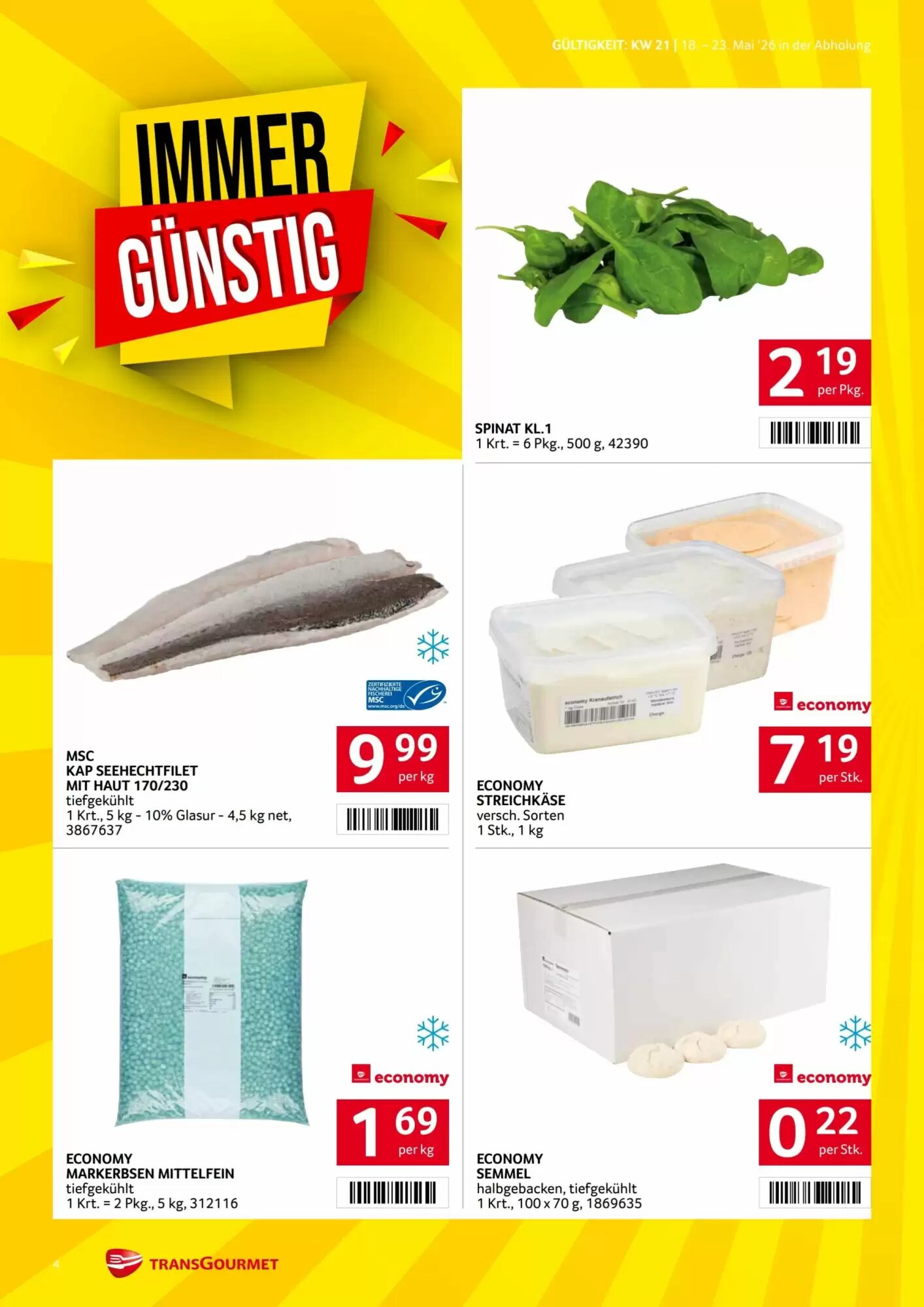 Transgourmet Flugblatt (ab 18.05.2026) - Angebote und Prospekt - Seite 4