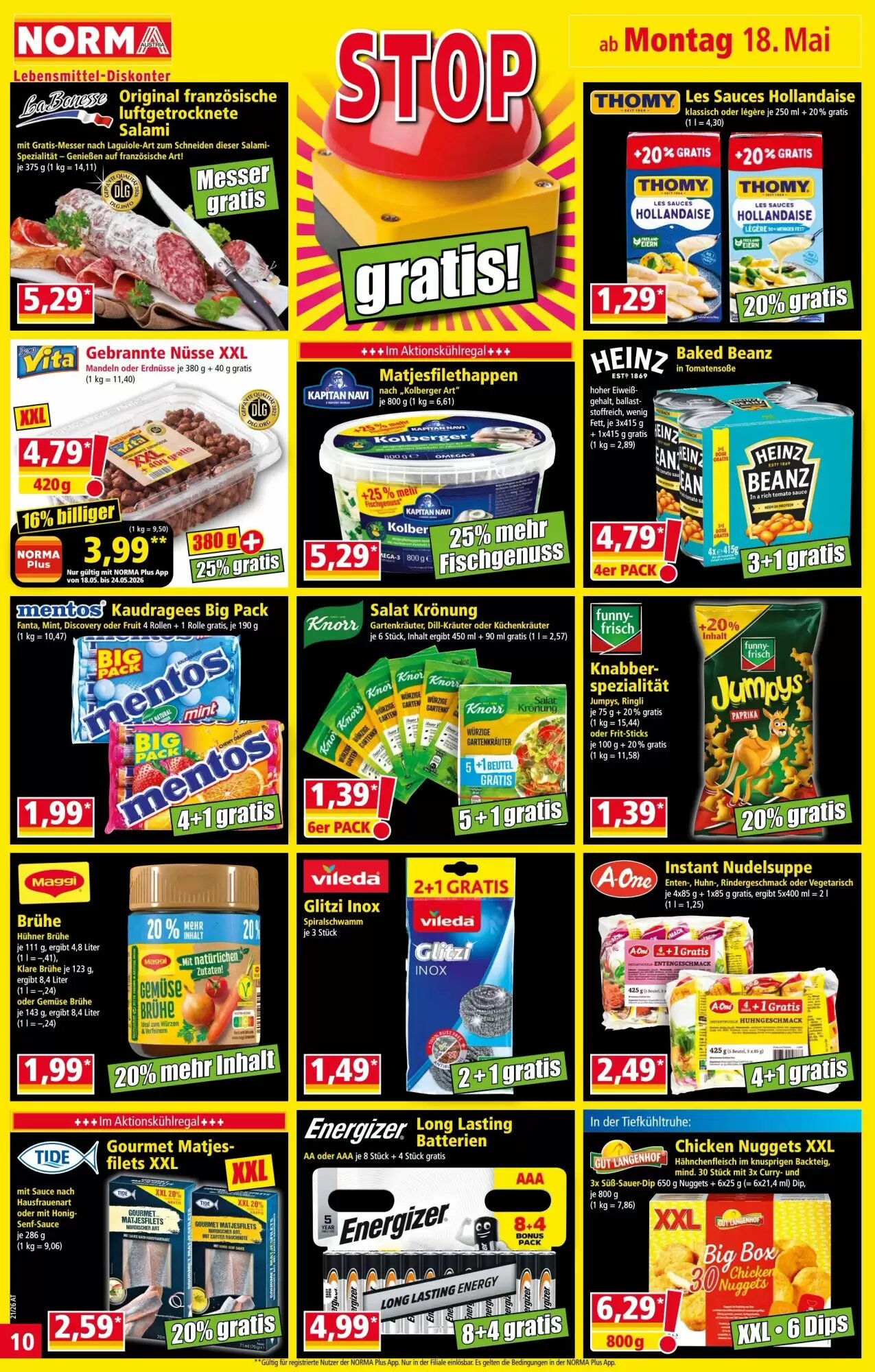 Norma Flugblatt (ab 18.05.2026) - Angebote und Prospekt - Seite 10