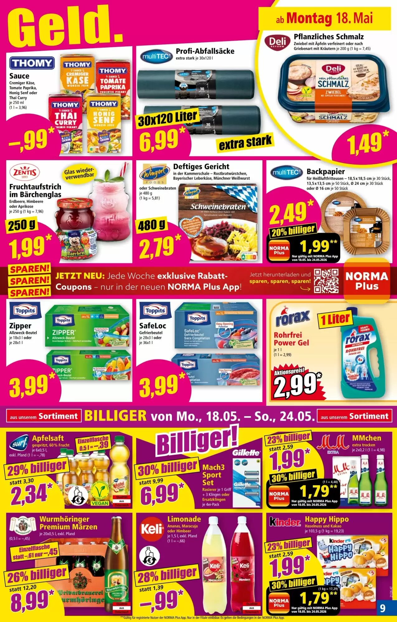 Norma Flugblatt (ab 18.05.2026) - Angebote und Prospekt - Seite 9