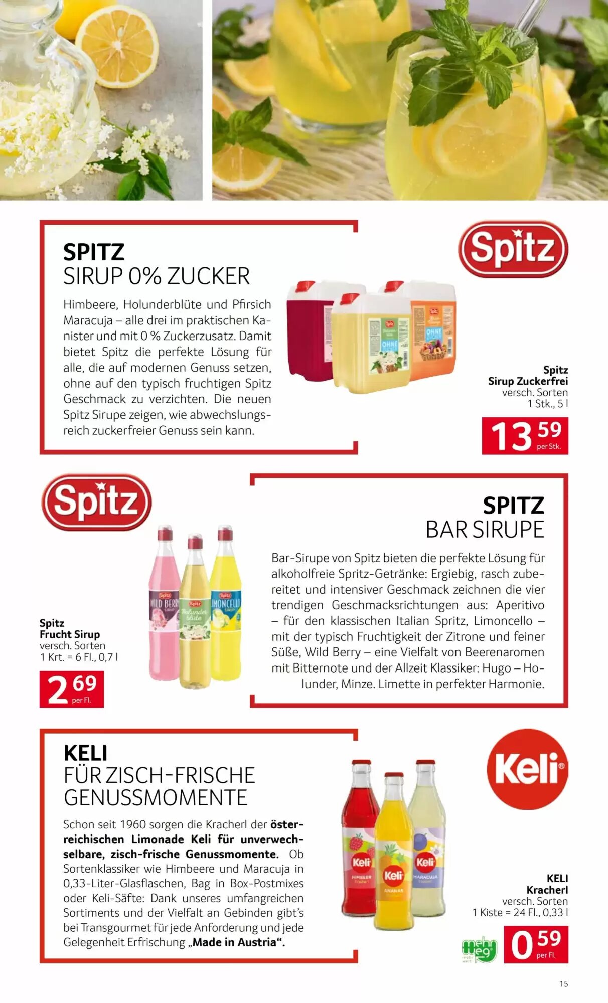 Transgourmet Flugblatt (ab 18.05.2026) - Angebote und Prospekt - Seite 15