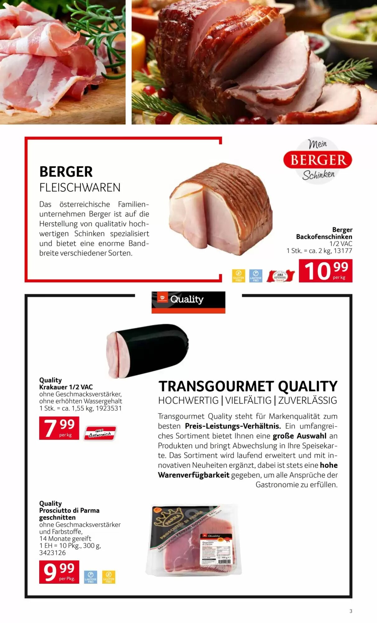 Transgourmet Flugblatt (ab 18.05.2026) - Angebote und Prospekt - Seite 3