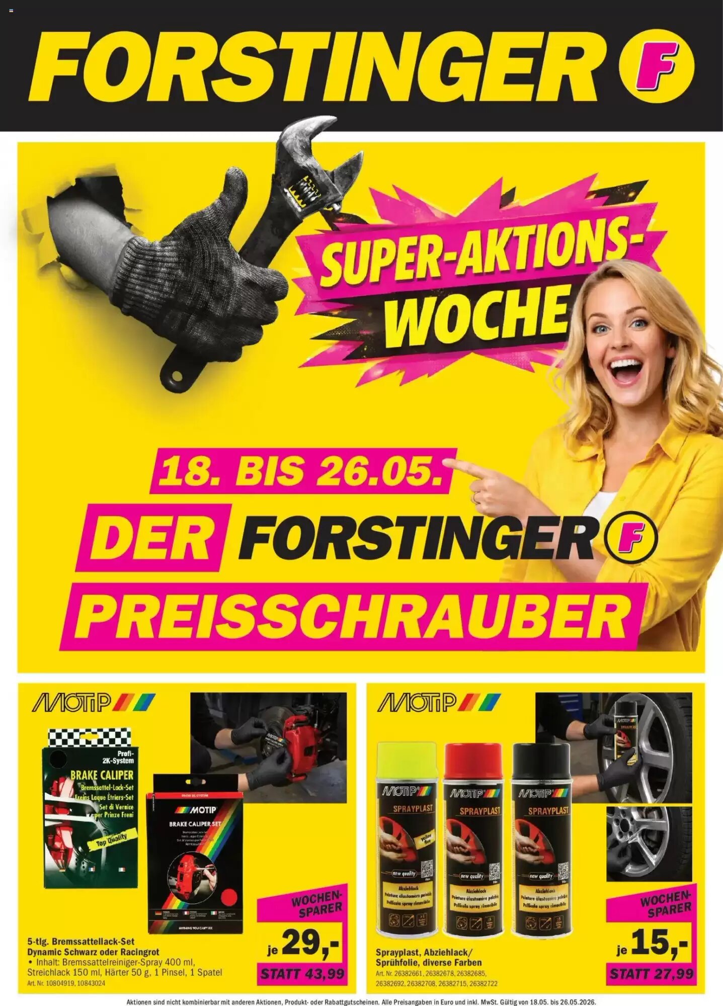 Forstinger Flugblatt (ab 18.05.2026) - Angebote und Prospekt - Seite 1