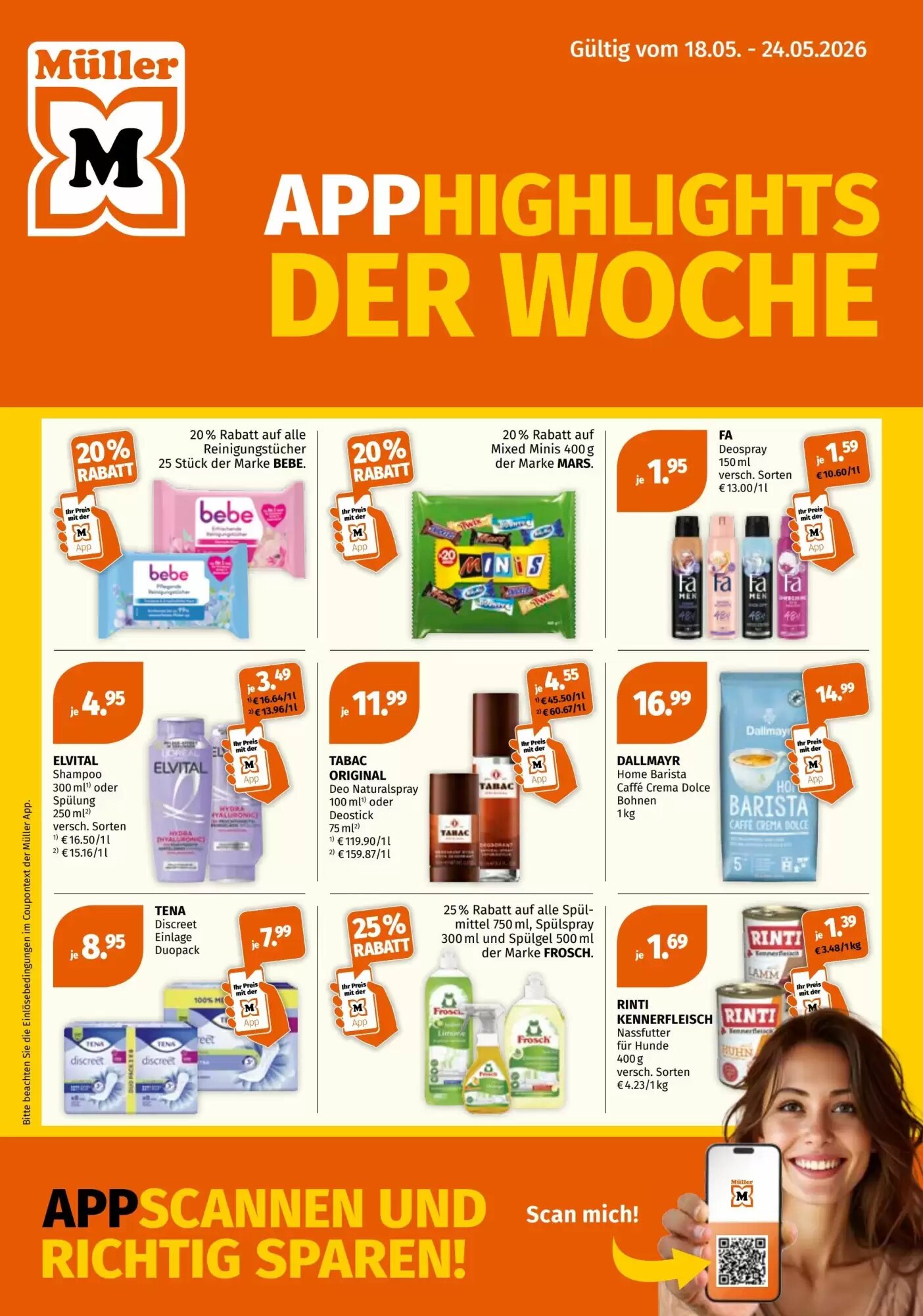 Müller Flugblatt (ab 18.05.2026) - Angebote und Prospekt - Seite 1