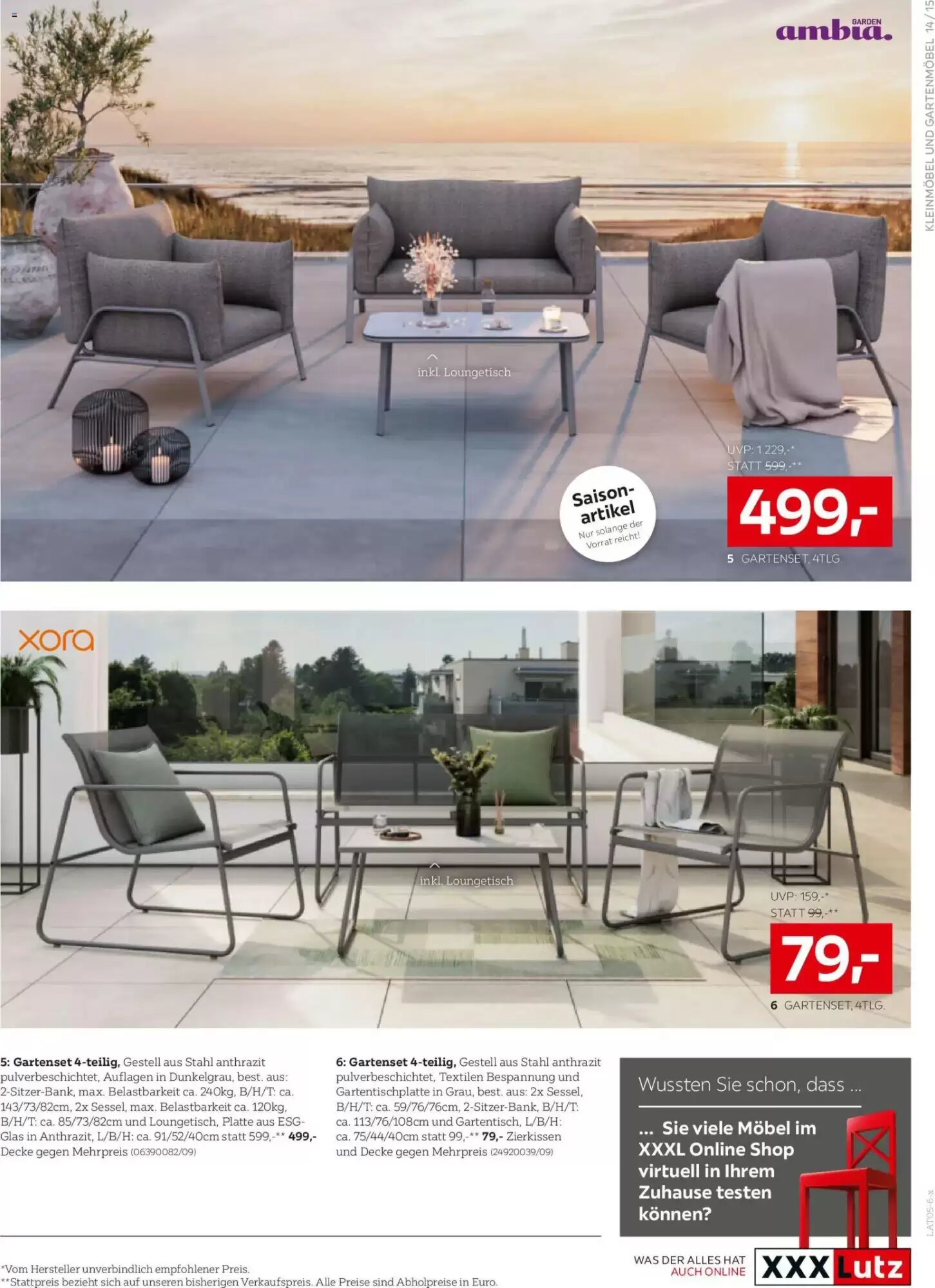 XXXLutz Flugblatt (ab 19.05.2026) - Angebote und Prospekt - Seite 15