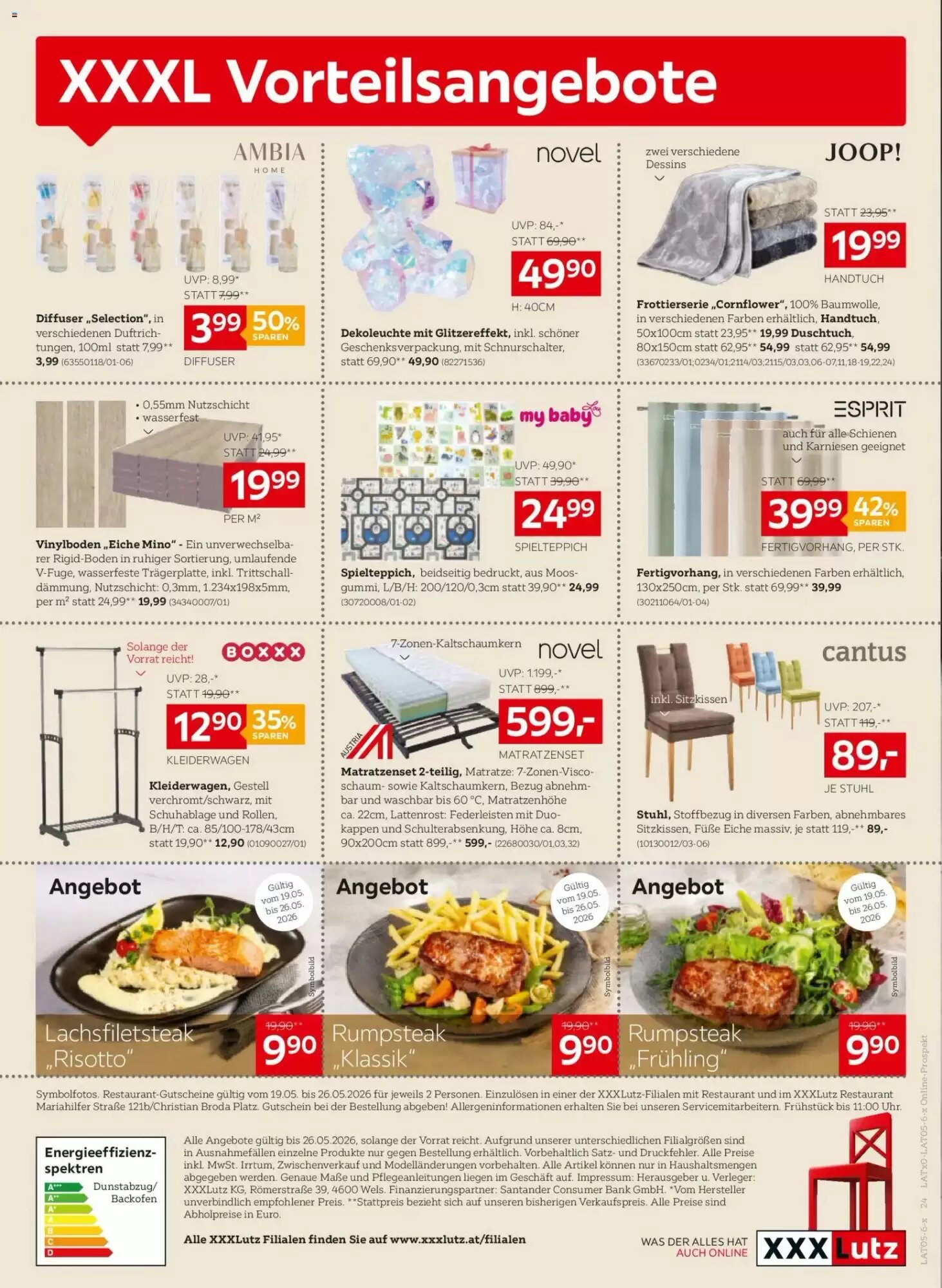 XXXLutz Flugblatt (ab 19.05.2026) - Angebote und Prospekt - Seite 24