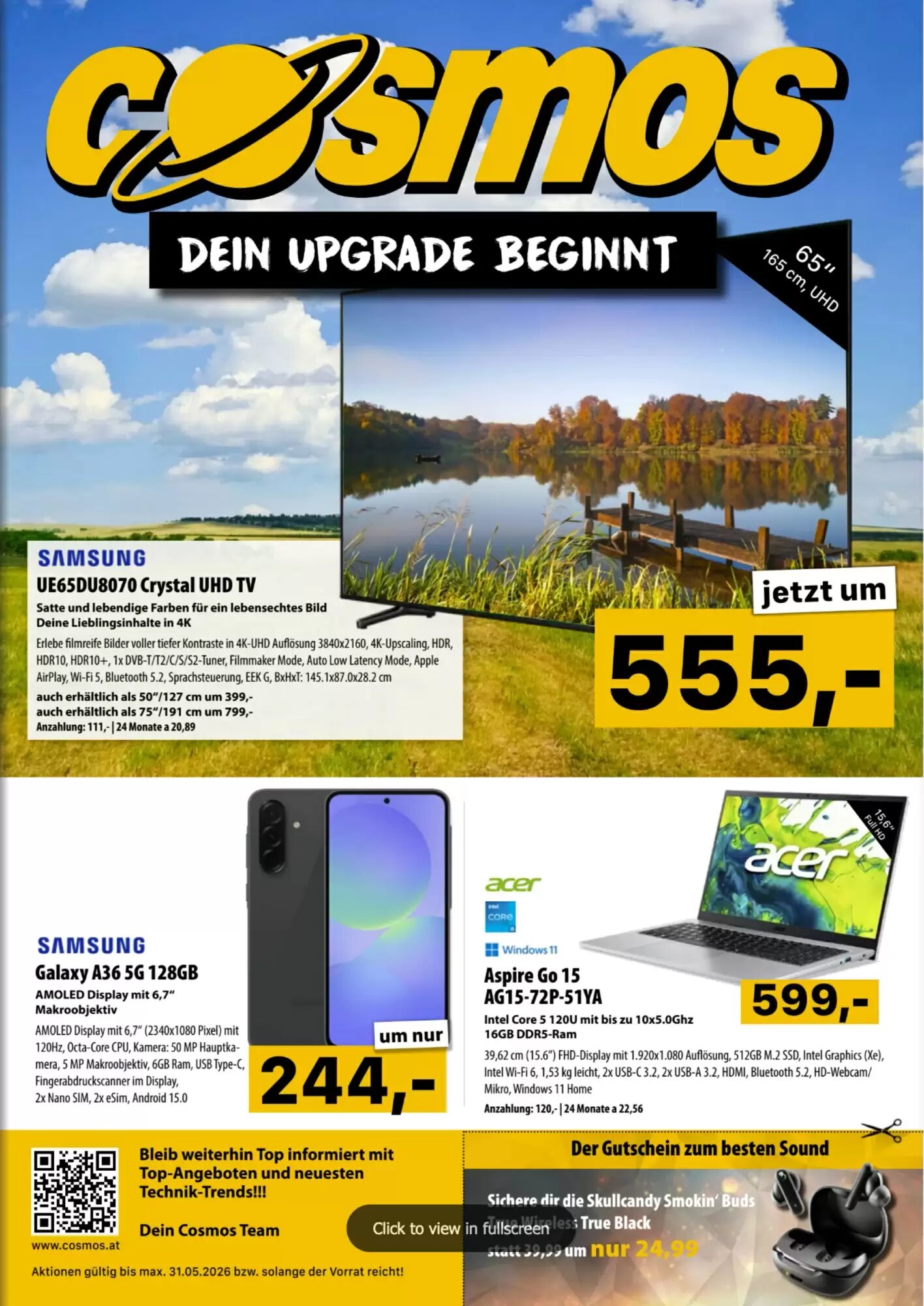 Cosmos Flugblatt (ab 19.05.2026) - Angebote und Prospekt - Seite 1