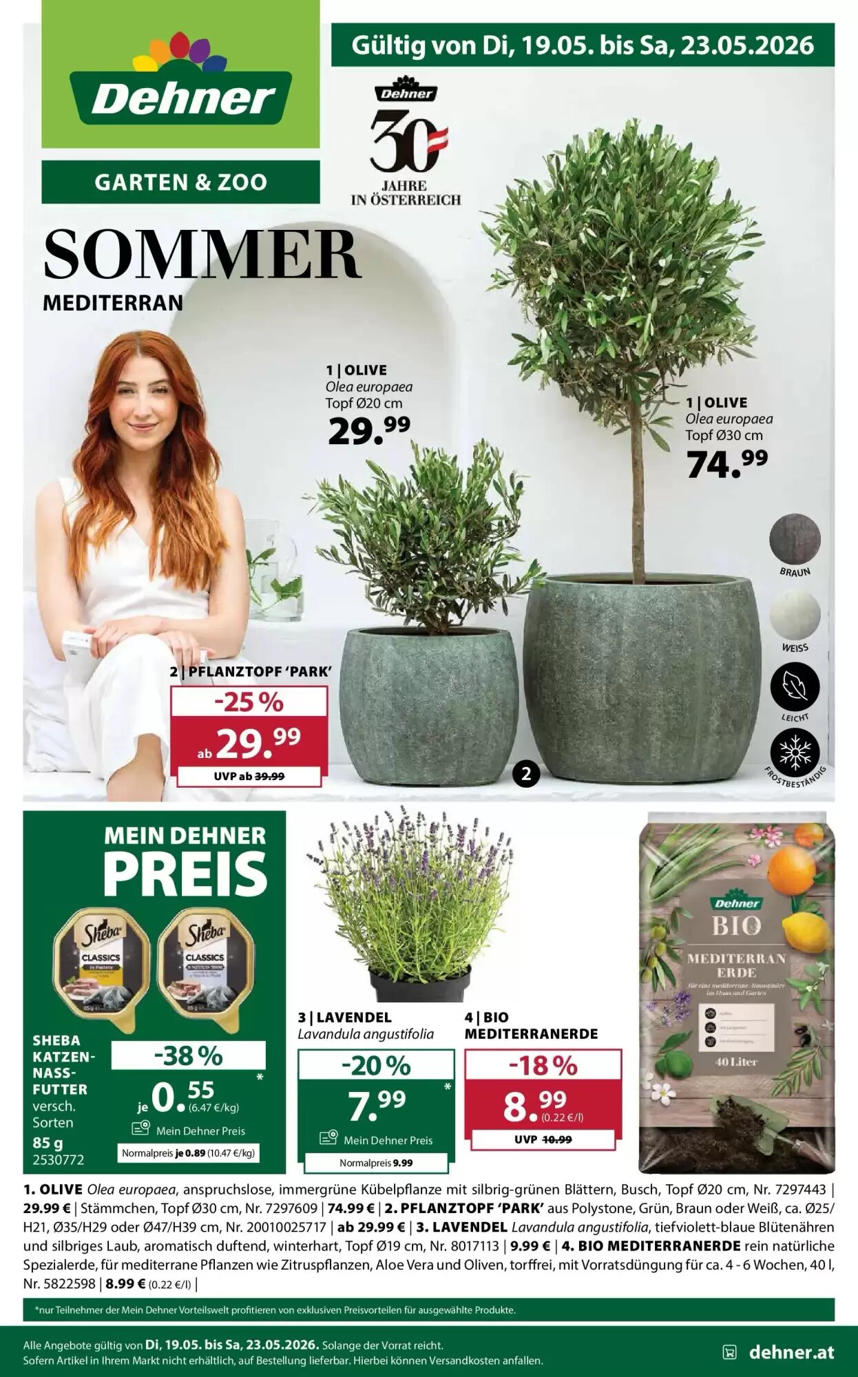 Dehner Flugblatt (ab 19.05.2026) - Angebote und Prospekt - Seite 1
