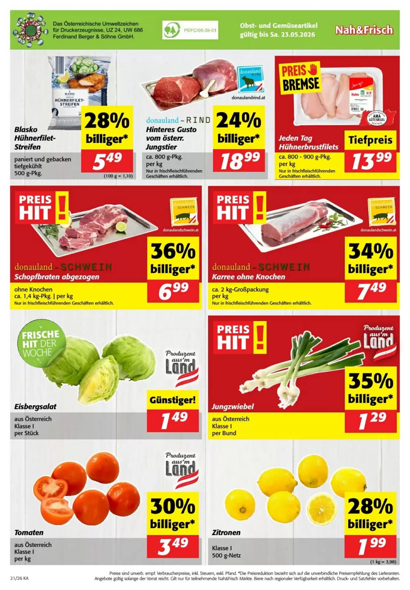 Nah&Frisch Flugblatt (ab 20.05.2026) - Angebote und Prospekt - Seite 8