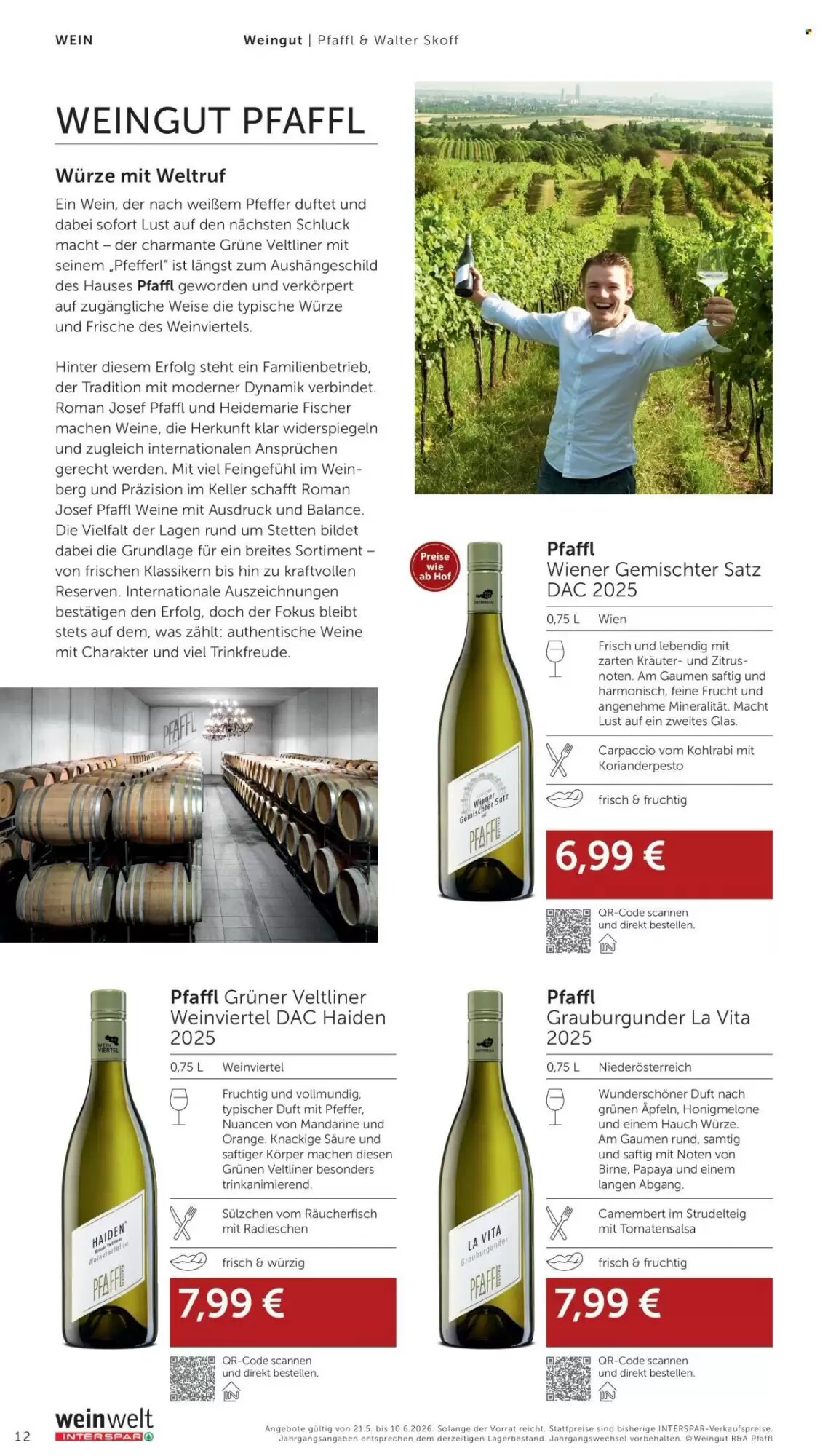 Weinwelt Interspar Flugblatt (ab 21.05.2026) - Angebote und Prospekt - Seite 12