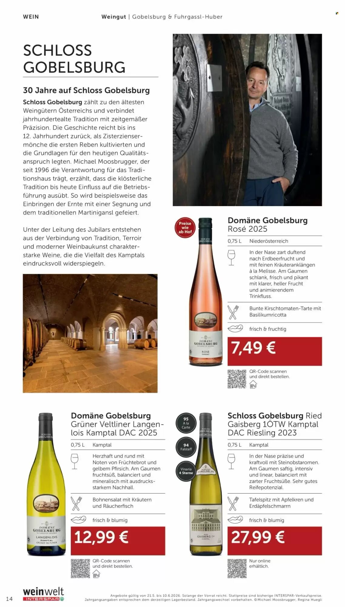 Weinwelt Interspar Flugblatt (ab 21.05.2026) - Angebote und Prospekt - Seite 14