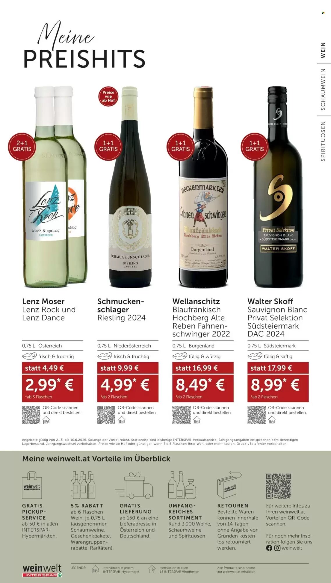 Weinwelt Interspar Flugblatt (ab 21.05.2026) - Angebote und Prospekt - Seite 24