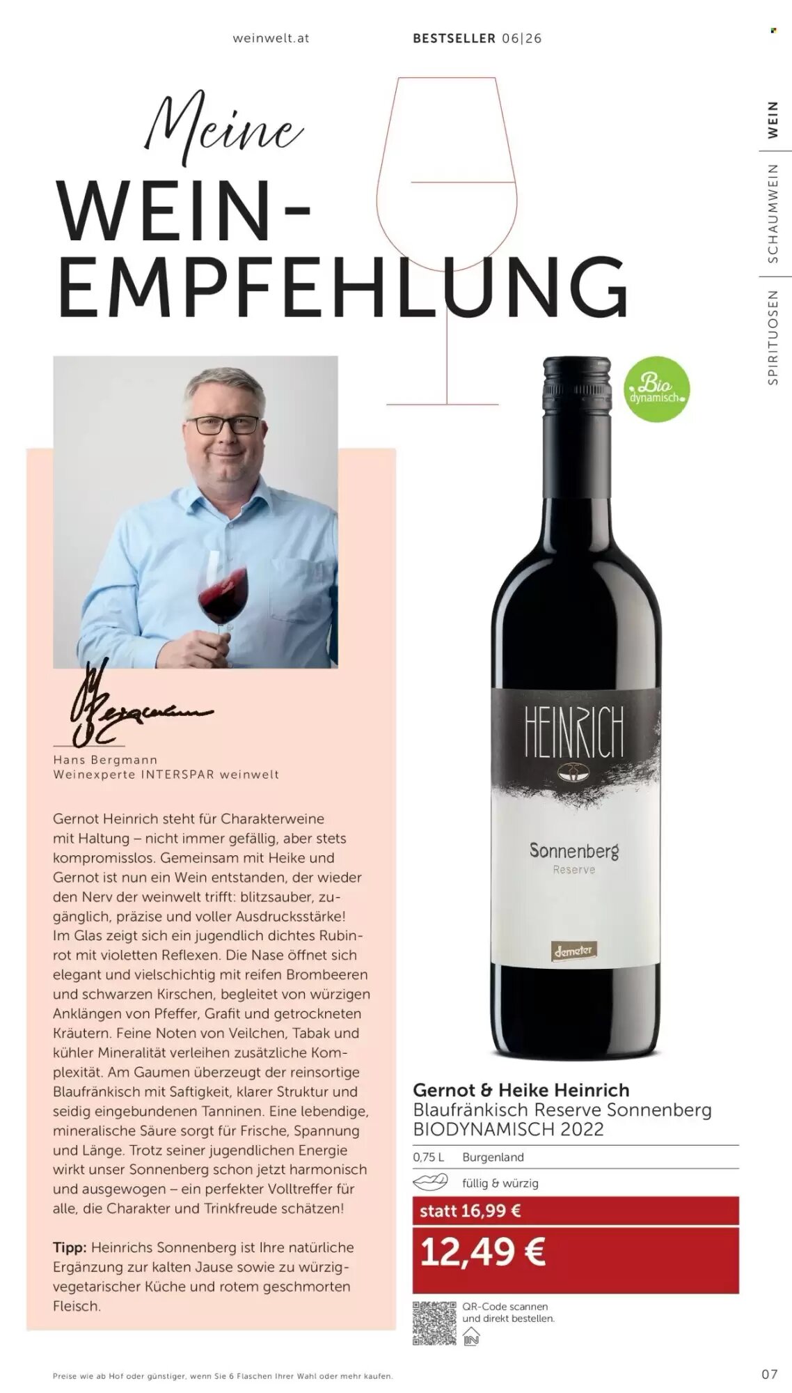 Weinwelt Interspar Flugblatt (ab 21.05.2026) - Angebote und Prospekt - Seite 7