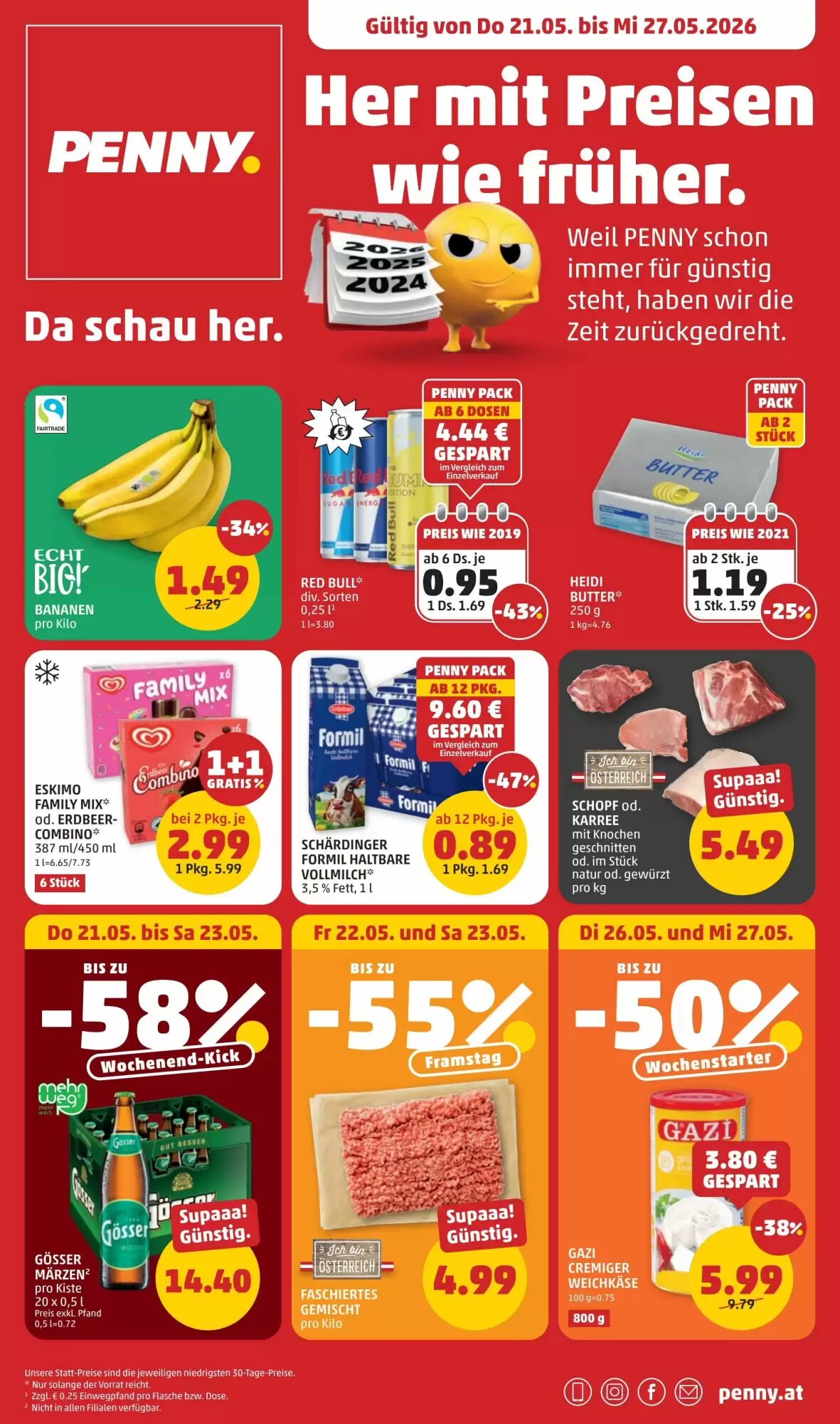 PENNY Flugblatt (ab 21.05.2026) - Angebote und Prospekt - Seite 1