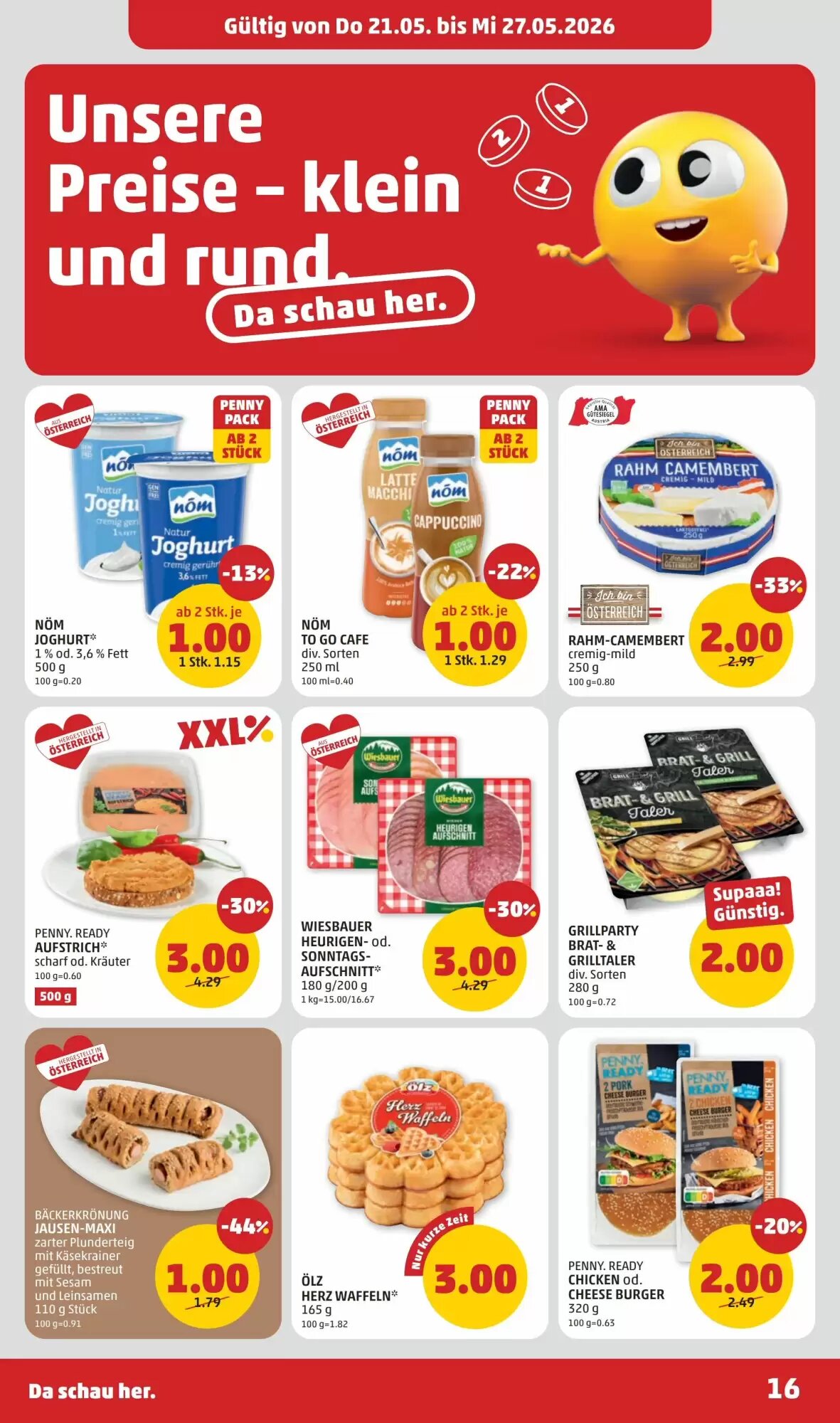 PENNY Flugblatt (ab 21.05.2026) - Angebote und Prospekt - Seite 16