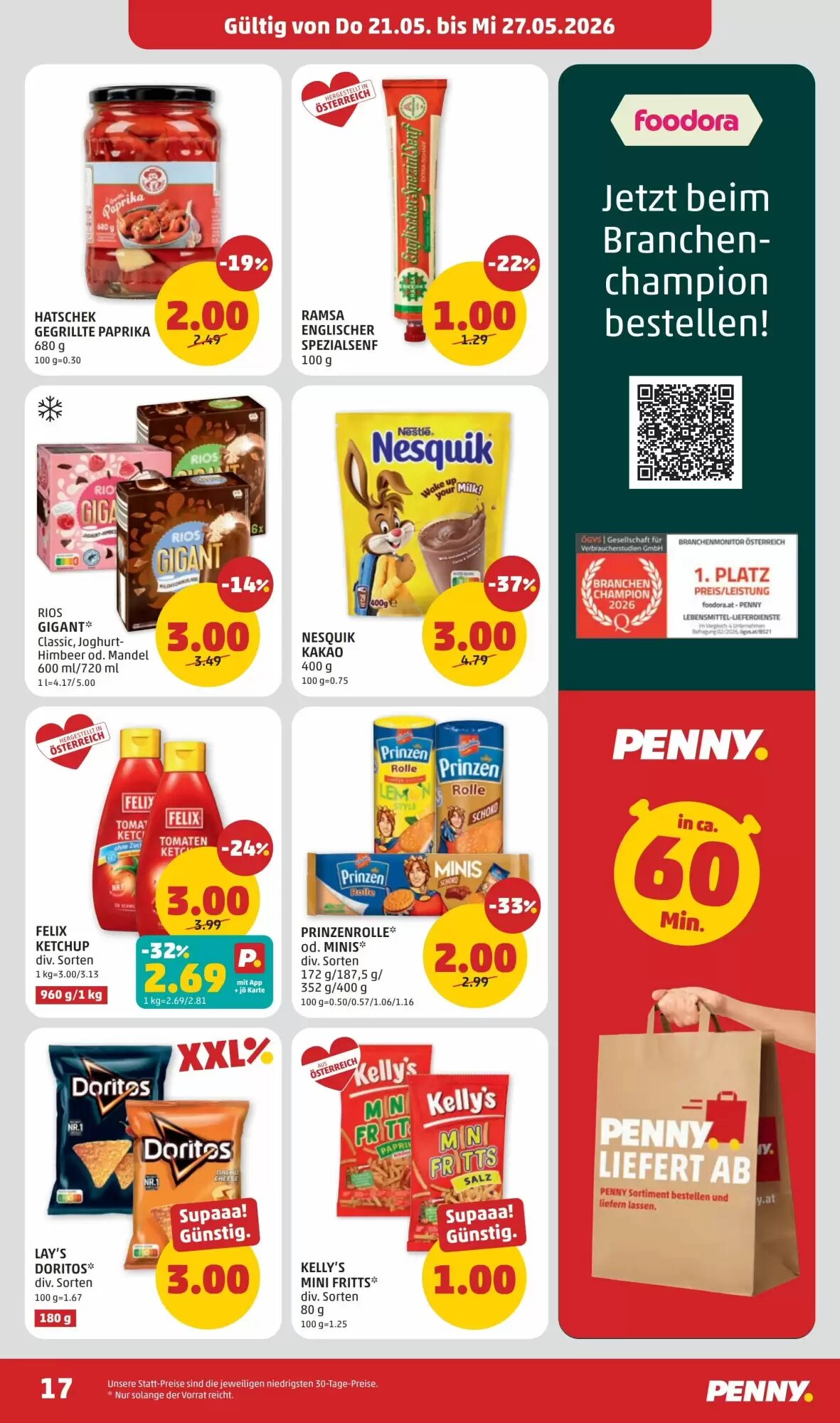PENNY Flugblatt (ab 21.05.2026) - Angebote und Prospekt - Seite 17