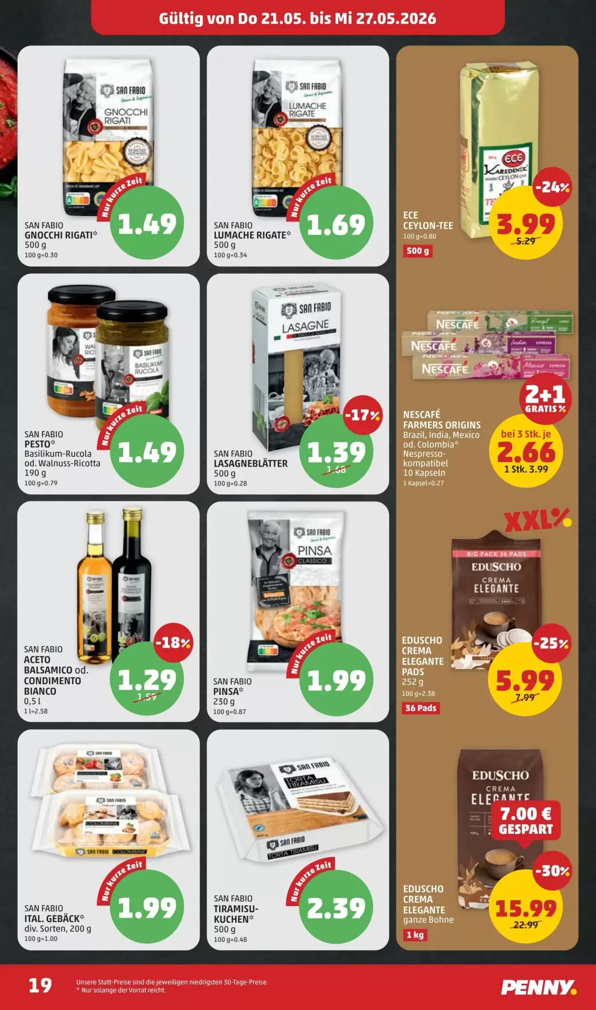 PENNY Flugblatt (ab 21.05.2026) - Angebote und Prospekt - Seite 19