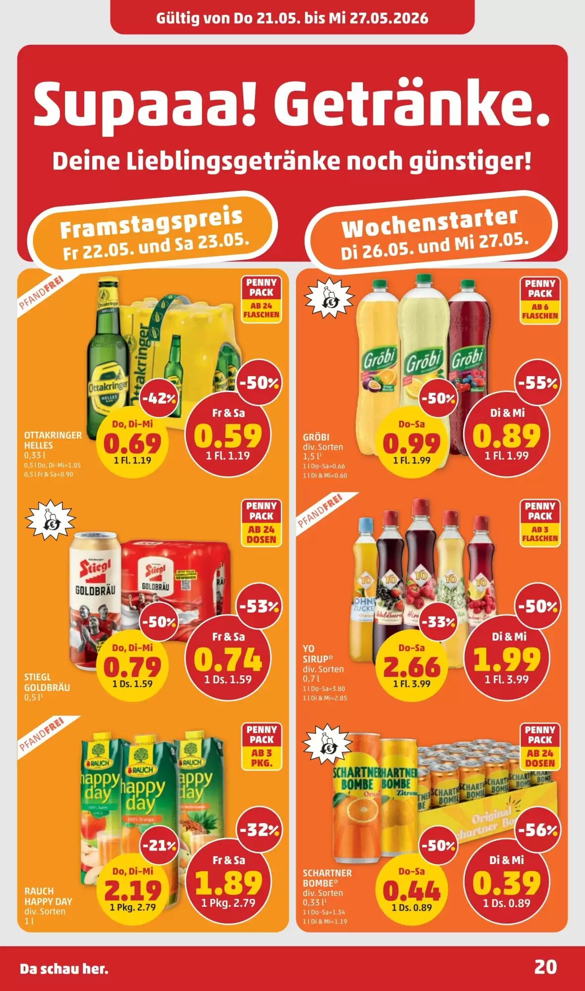 PENNY Flugblatt (ab 21.05.2026) - Angebote und Prospekt - Seite 20
