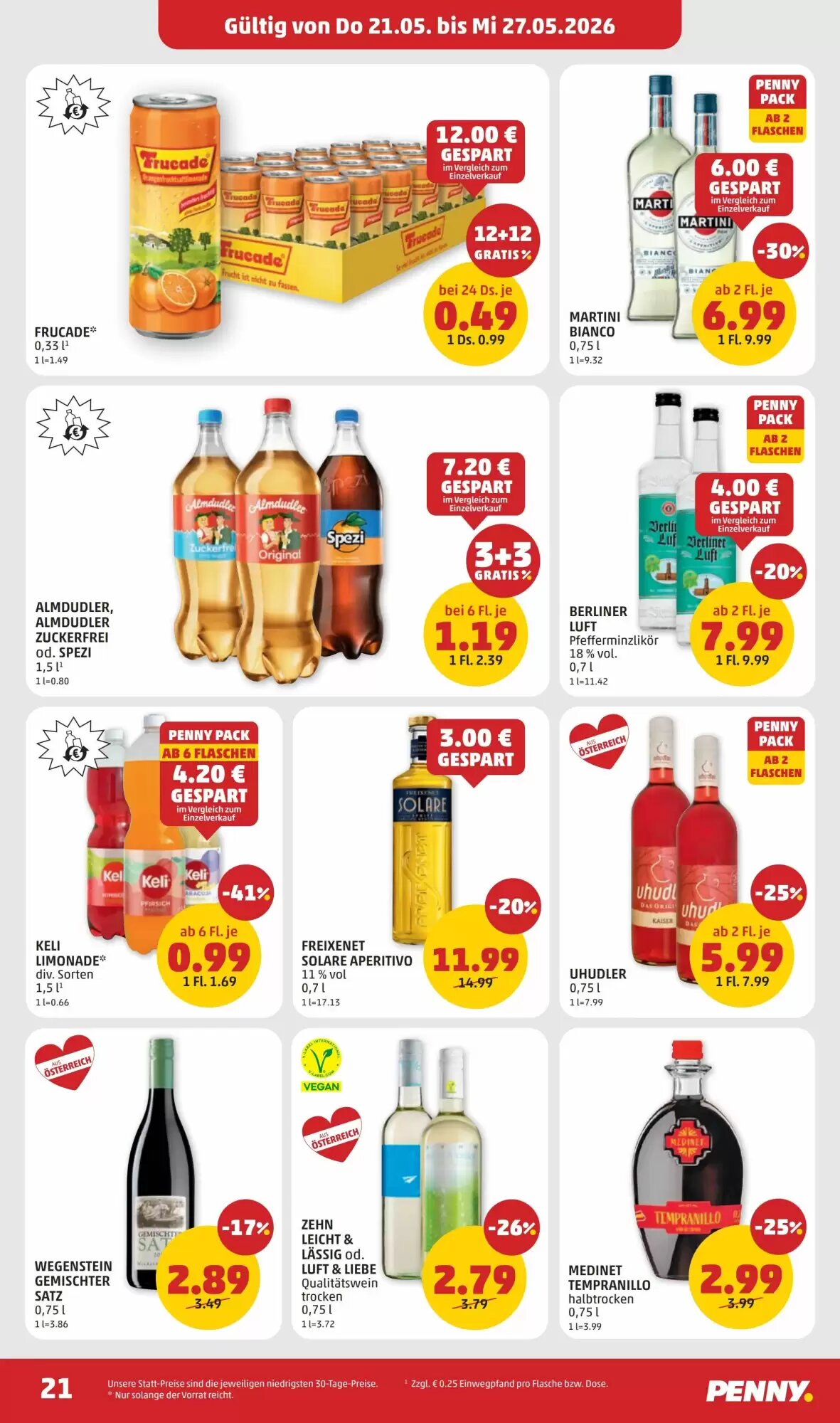 PENNY Flugblatt (ab 21.05.2026) - Angebote und Prospekt - Seite 21
