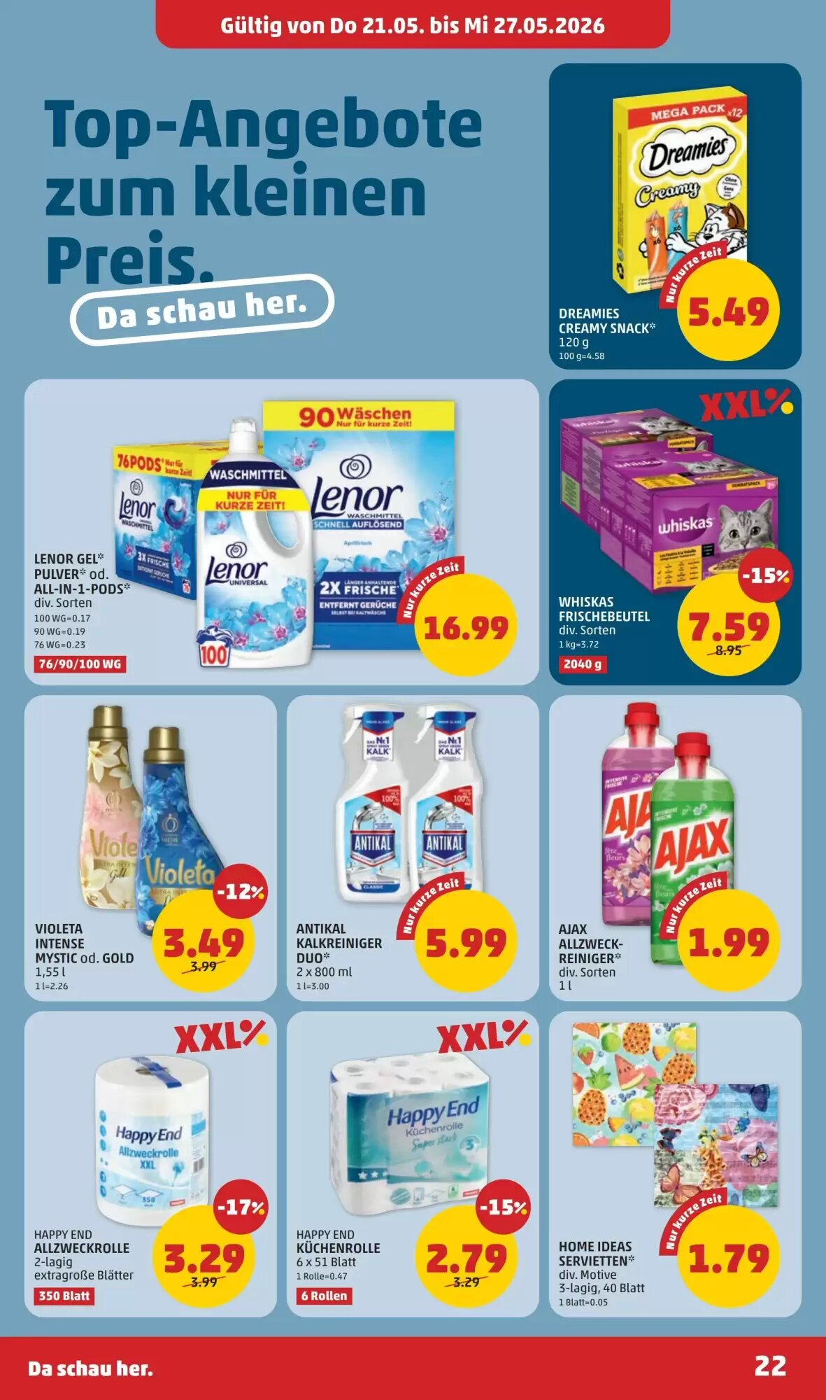 PENNY Flugblatt (ab 21.05.2026) - Angebote und Prospekt - Seite 22