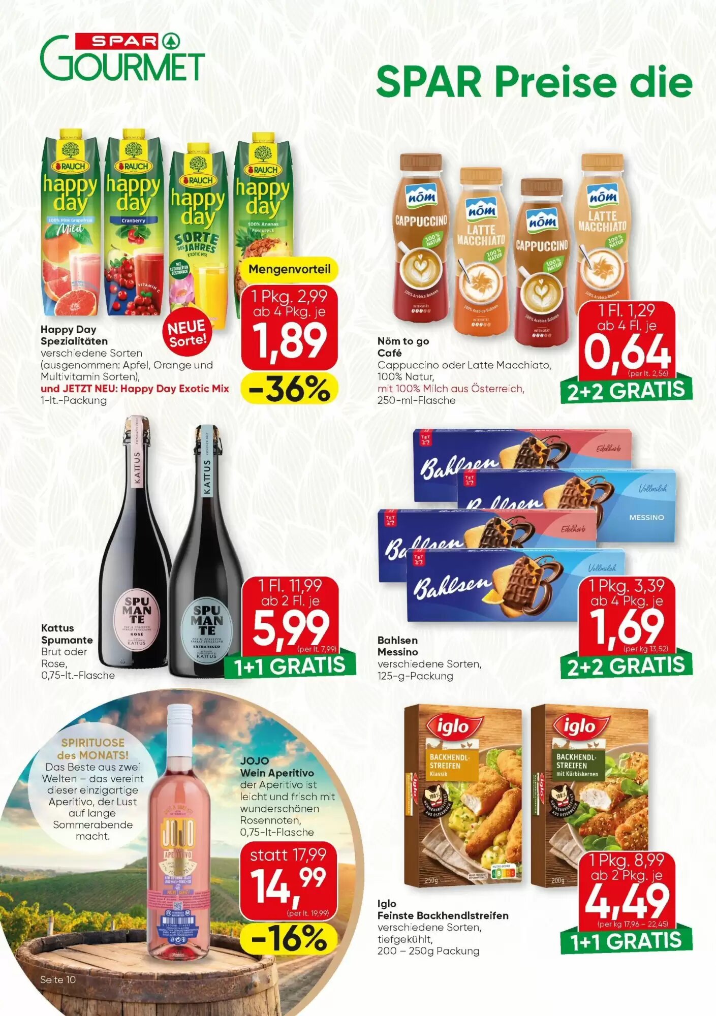 SPAR Gourmet Flugblatt (ab 21.05.2026) - Angebote und Prospekt - Seite 10