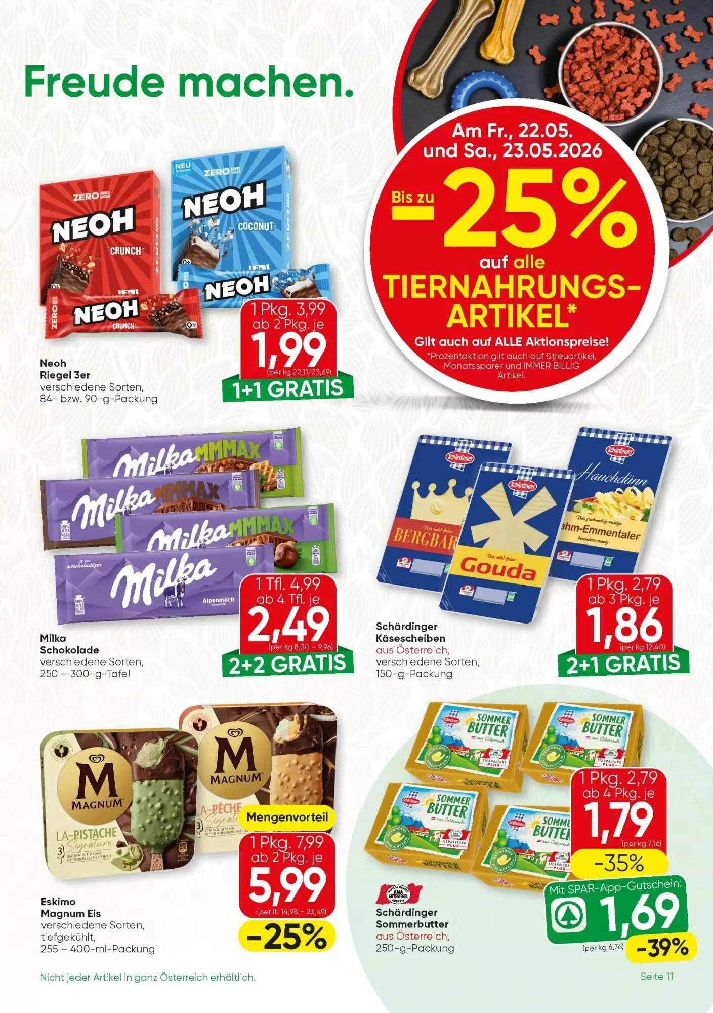 SPAR Gourmet Flugblatt (ab 21.05.2026) - Angebote und Prospekt - Seite 11