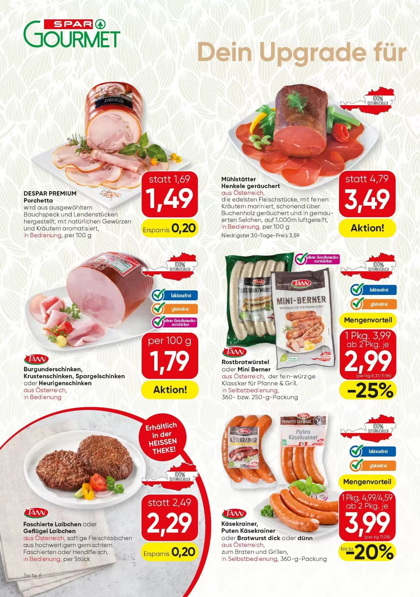 SPAR Gourmet Flugblatt (ab 21.05.2026) - Angebote und Prospekt - Seite 6