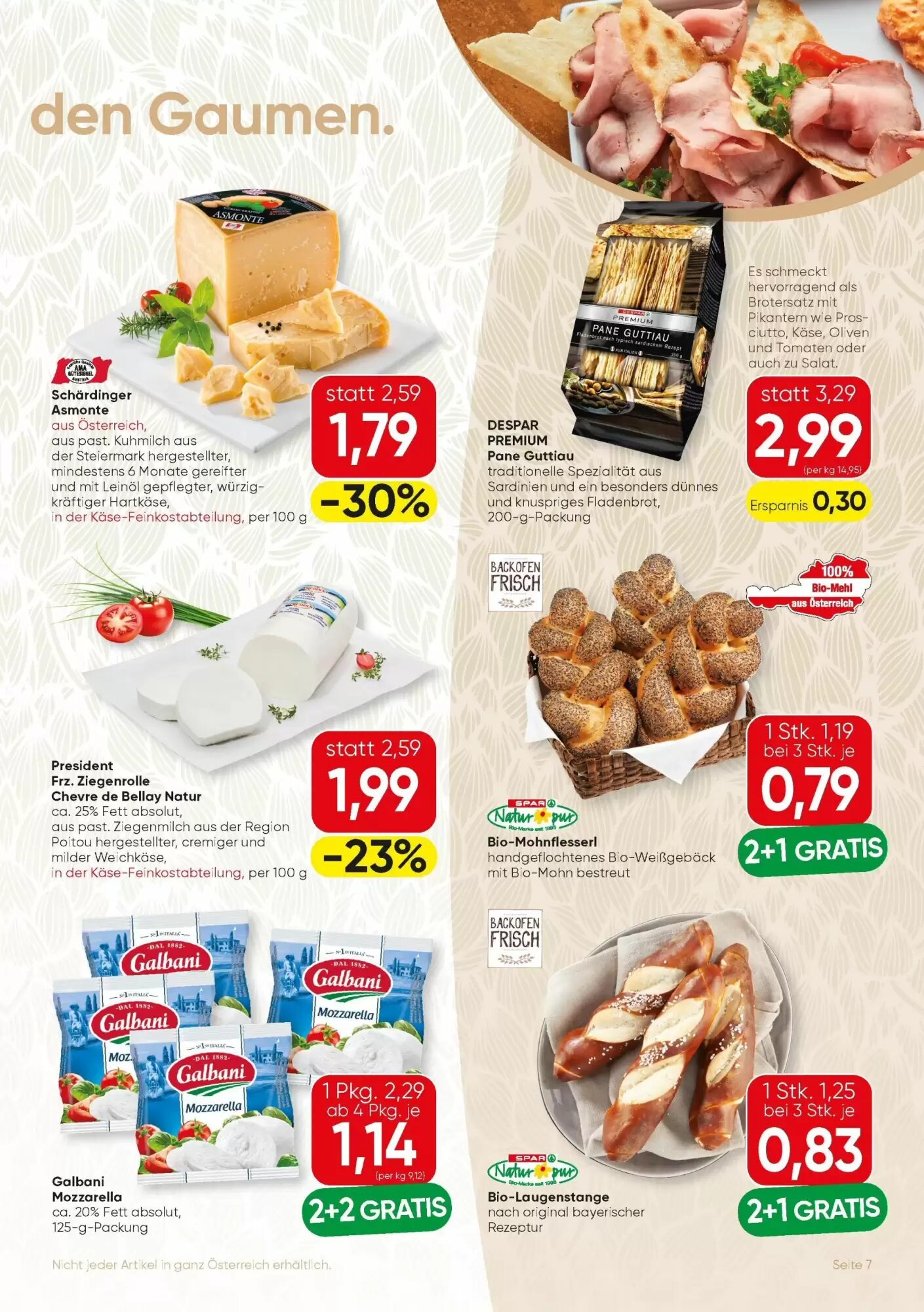 SPAR Gourmet Flugblatt (ab 21.05.2026) - Angebote und Prospekt - Seite 7