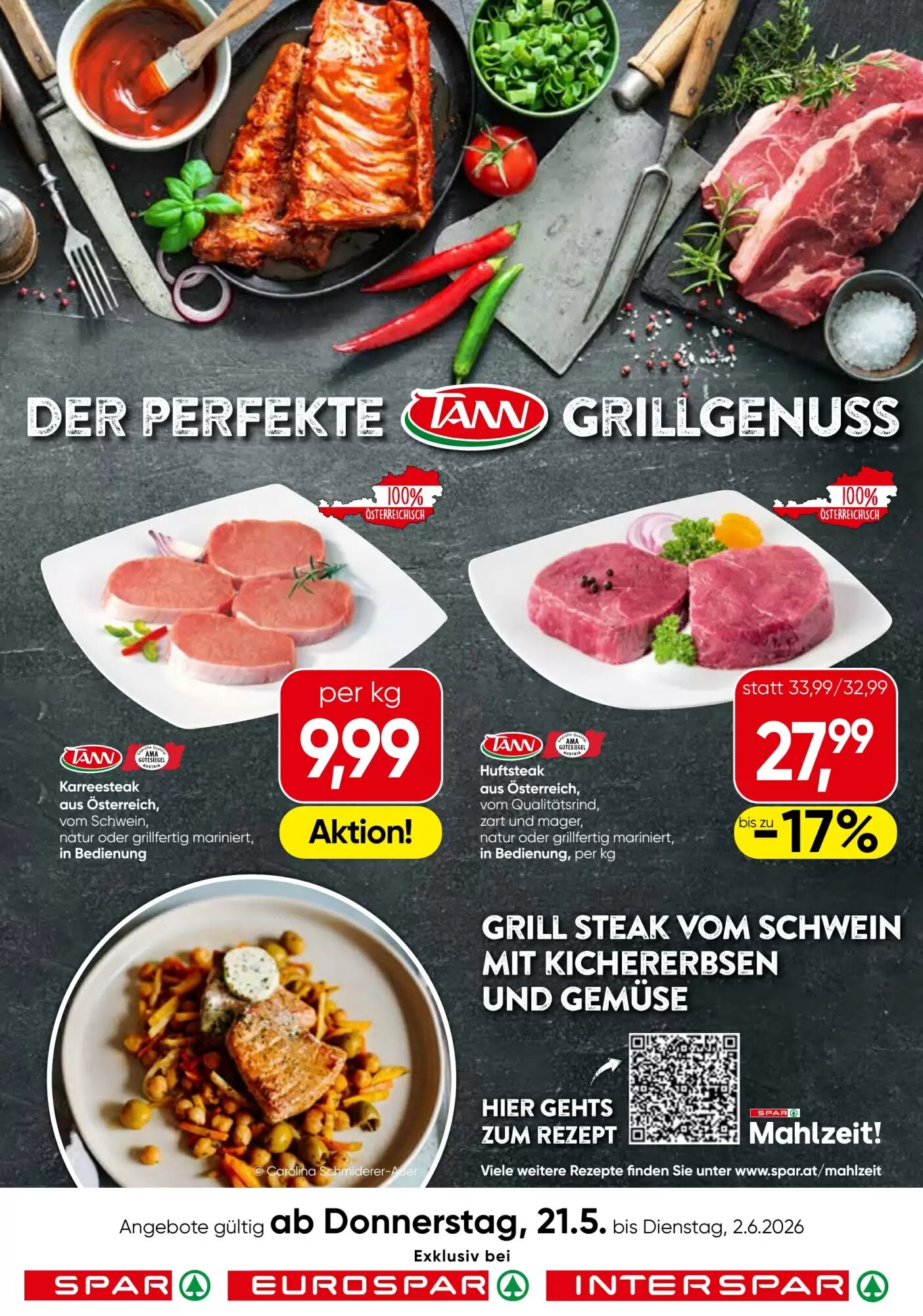 Spar Flugblatt (ab 21.05.2026) - Angebote und Prospekt - Seite 1