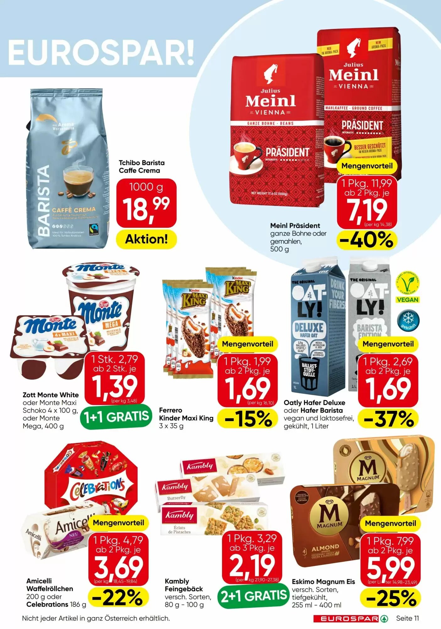 Eurospar Flugblatt (ab 21.05.2026) - Angebote und Prospekt - Seite 11
