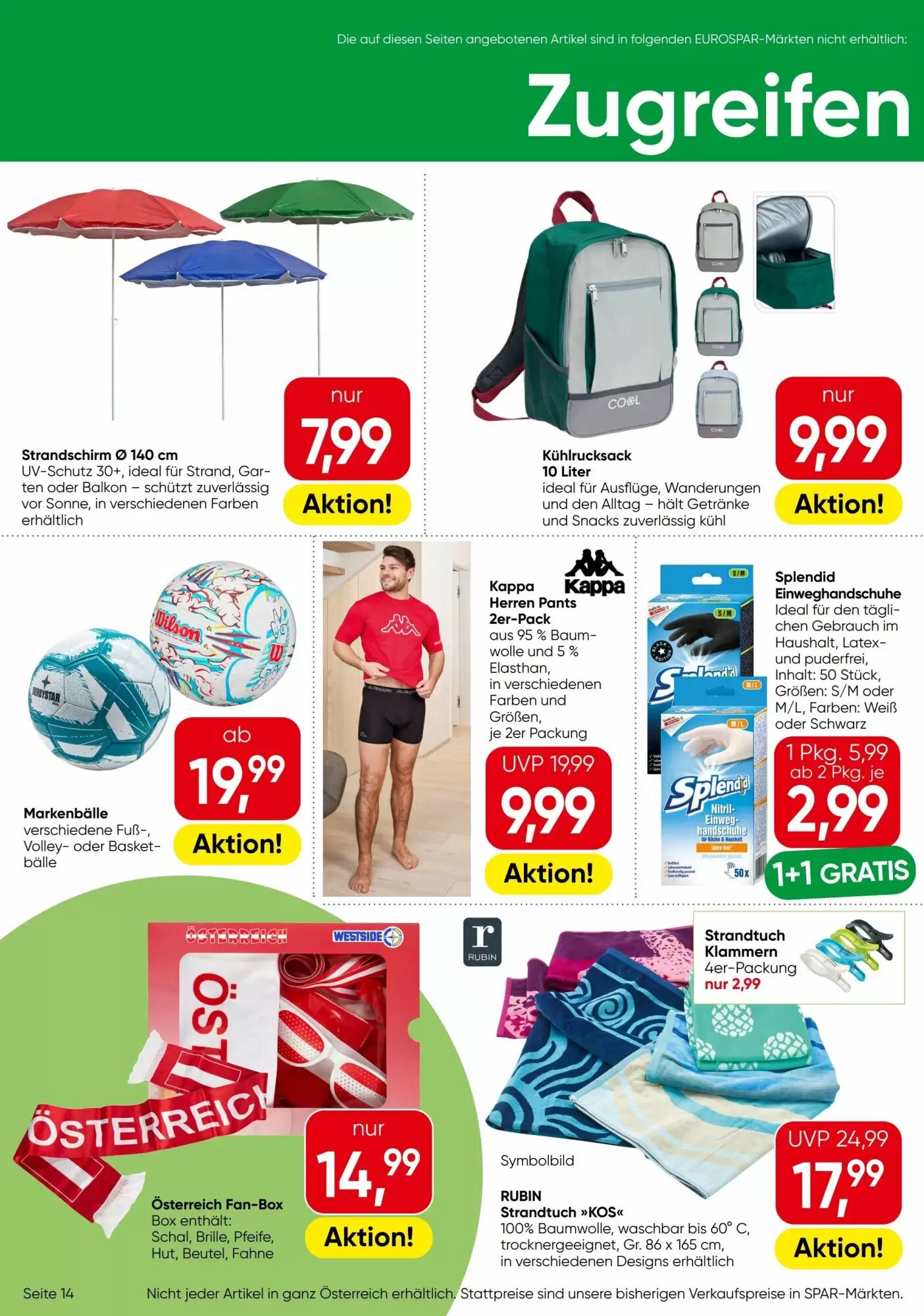 Eurospar Flugblatt (ab 21.05.2026) - Angebote und Prospekt - Seite 14