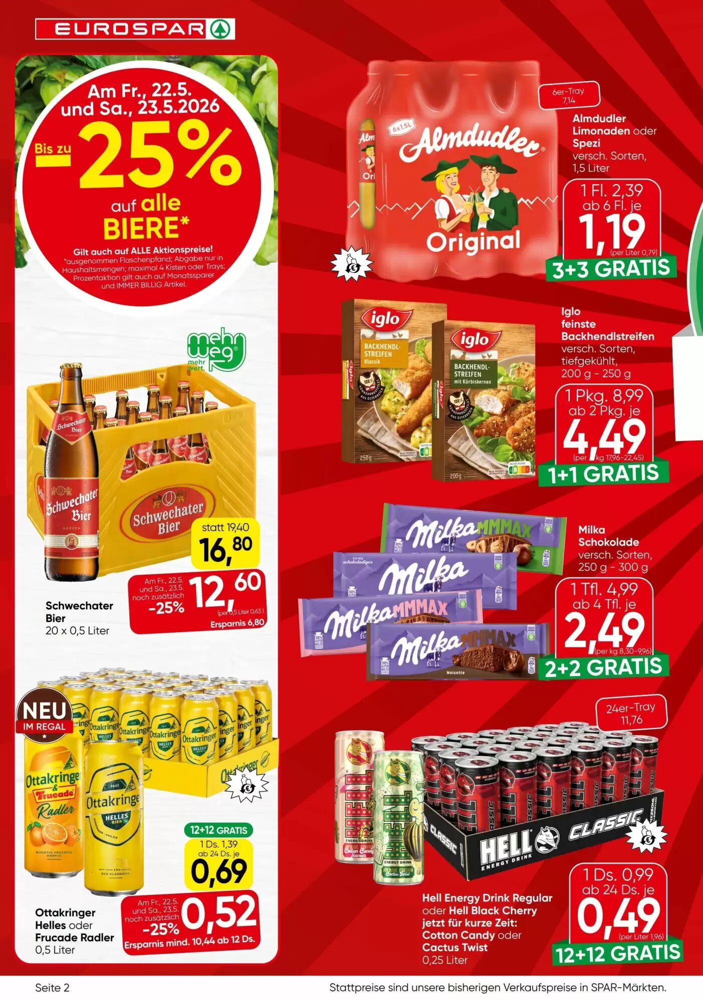 Eurospar Flugblatt (ab 21.05.2026) - Angebote und Prospekt - Seite 2