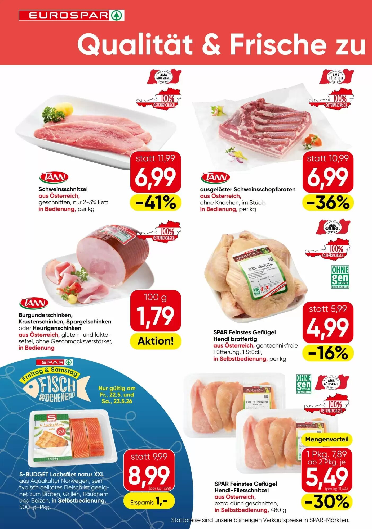 Eurospar Flugblatt (ab 21.05.2026) - Angebote und Prospekt - Seite 4