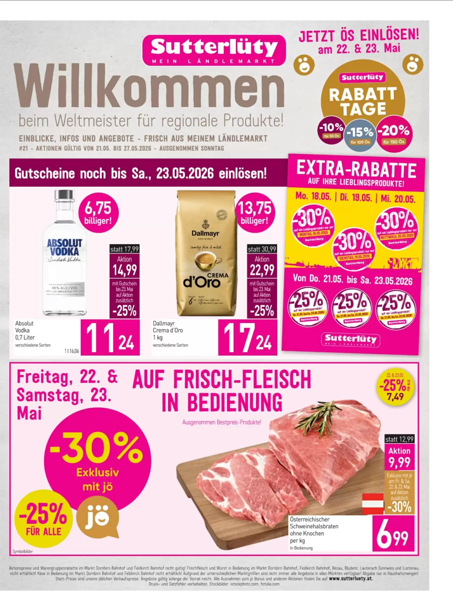 Sutterlüty Flugblatt (ab 21.05.2026) - Angebote und Prospekt - Seite 5