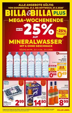 Billa Flugblatt (ab 21.05.2026) - Angebote und Prospekt