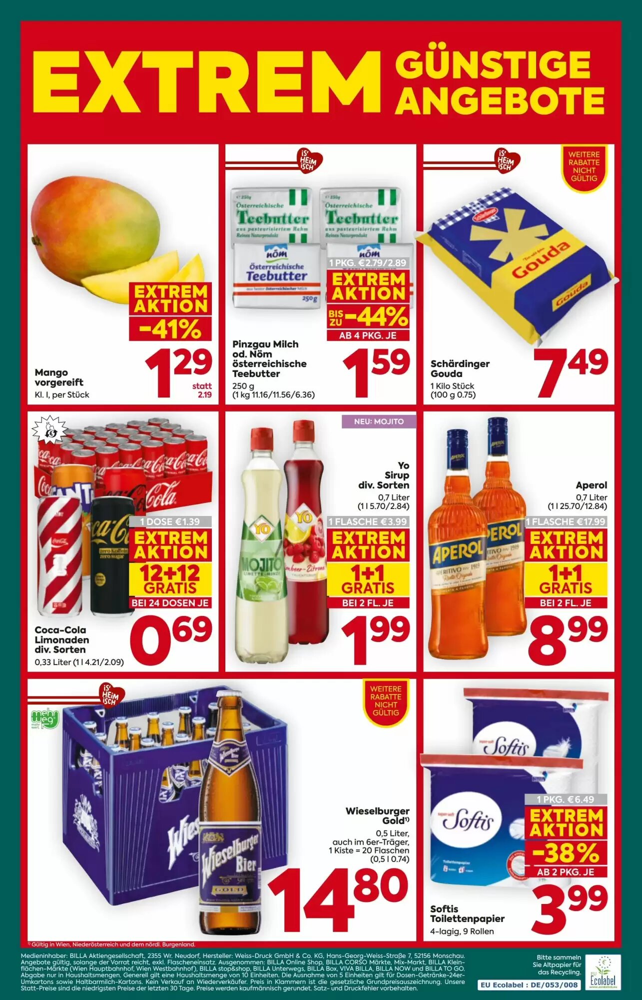 Billa Flugblatt (ab 21.05.2026) - Angebote und Prospekt - Seite 16