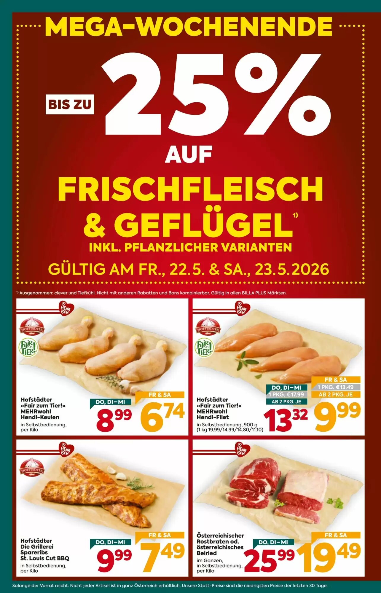 Billa Flugblatt (ab 21.05.2026) - Angebote und Prospekt - Seite 2