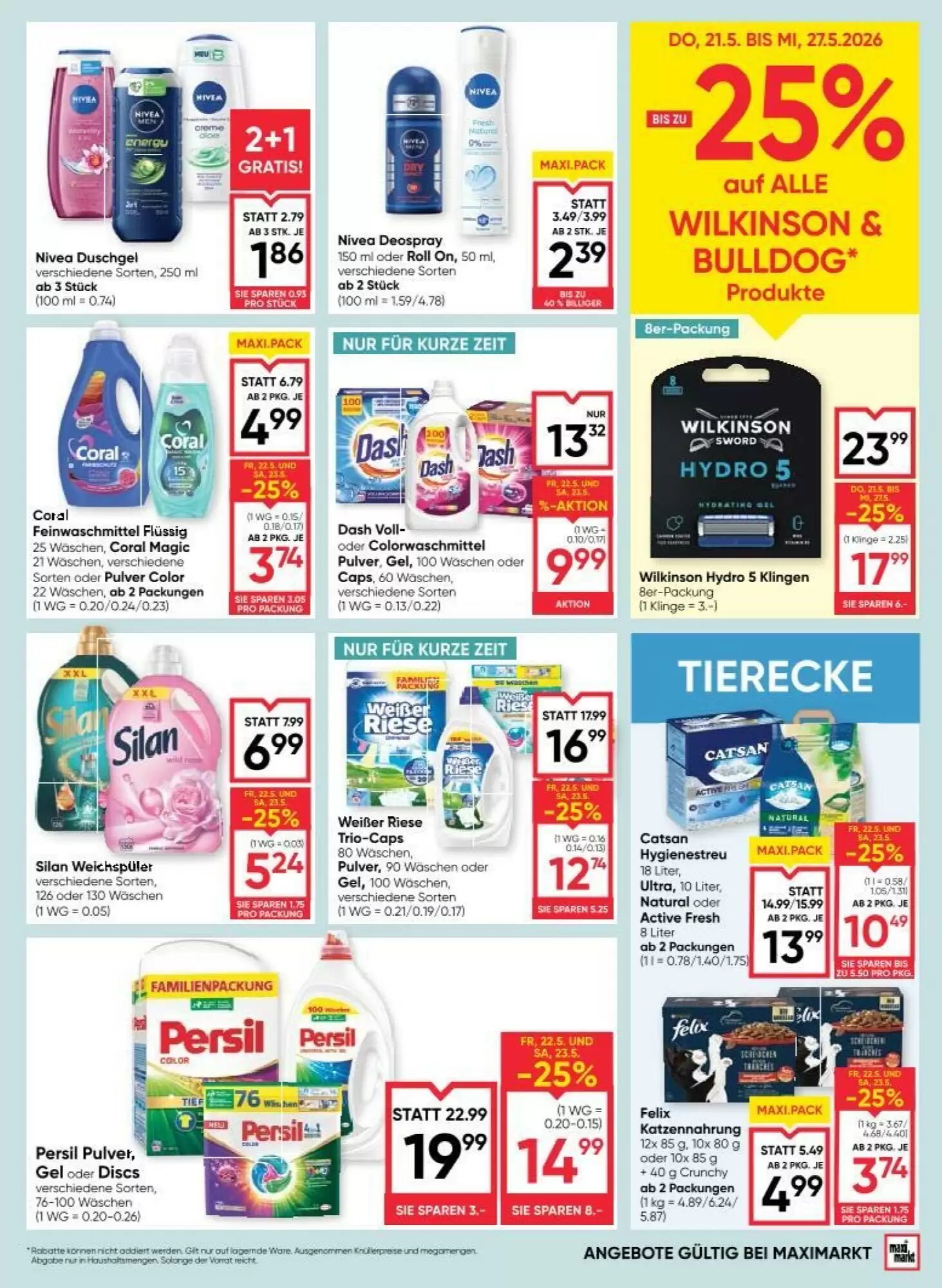 Maximarkt Flugblatt (ab 21.05.2026) - Angebote und Prospekt - Seite 15