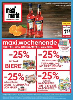 Maximarkt Flugblatt (ab 21.05.2026) - Angebote und Prospekt