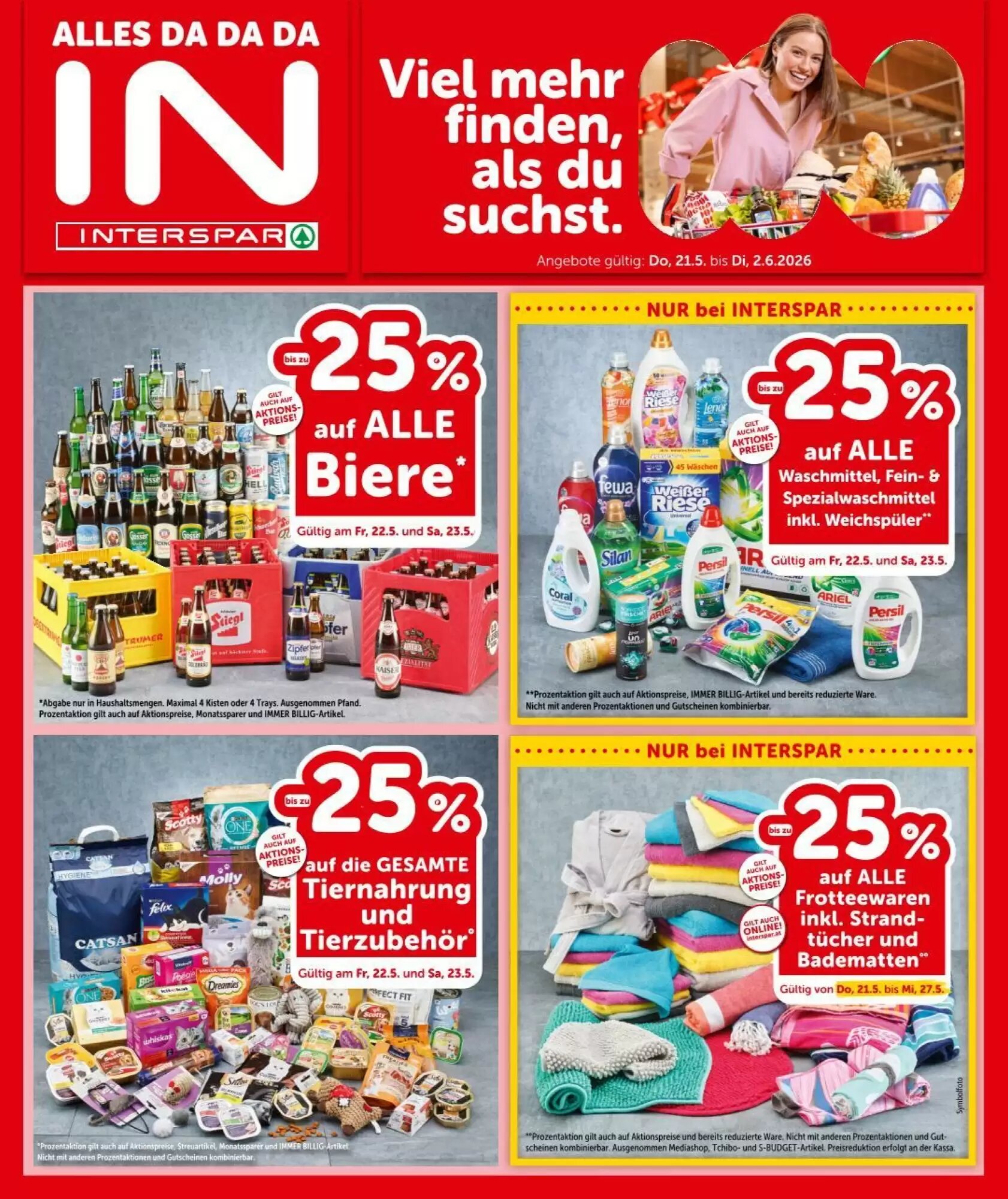 Interspar Flugblatt (ab 21.05.2026) - Angebote und Prospekt - Seite 1