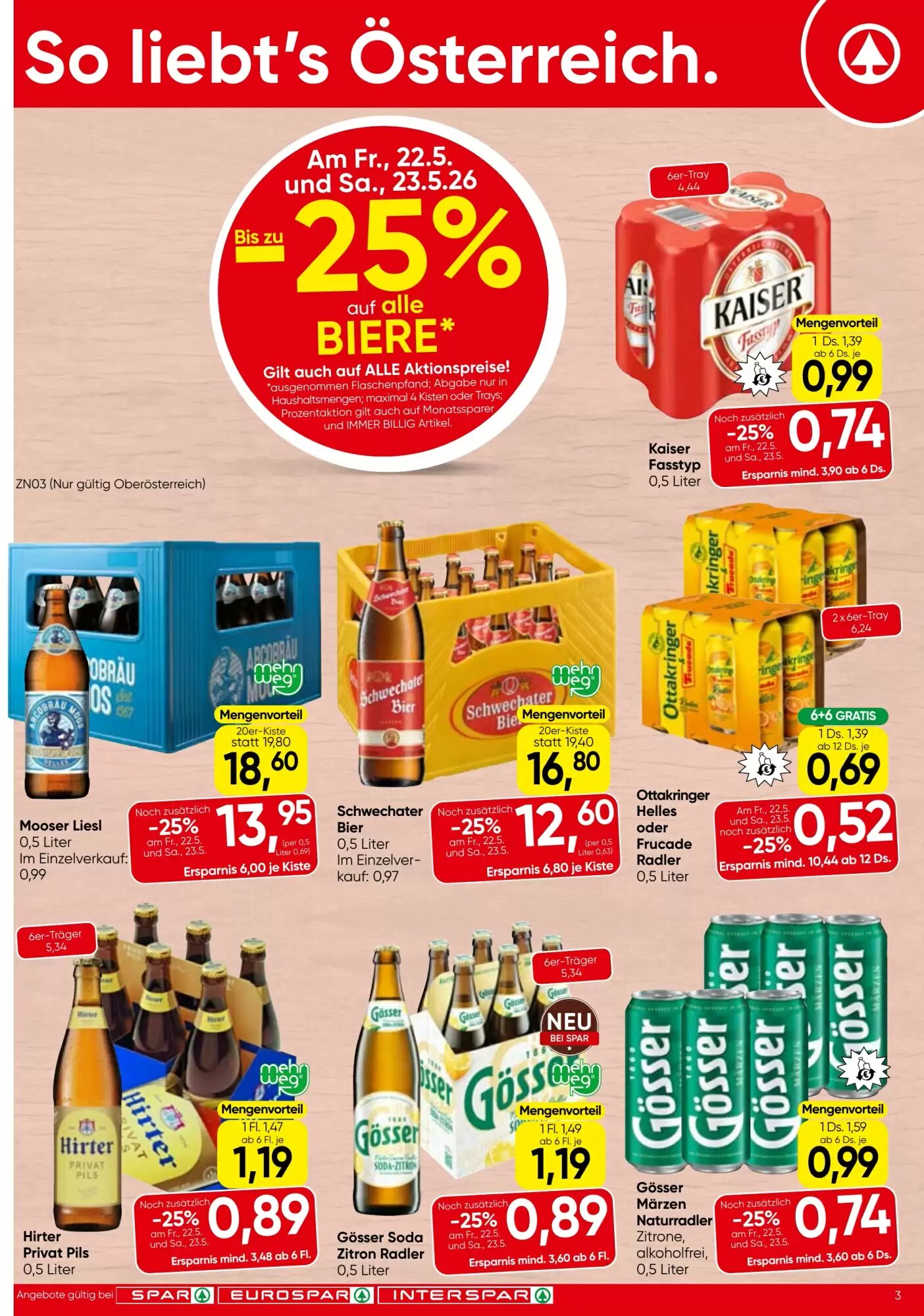 Strasser Markt Flugblatt (ab 21.05.2026) - Angebote und Prospekt - Seite 3