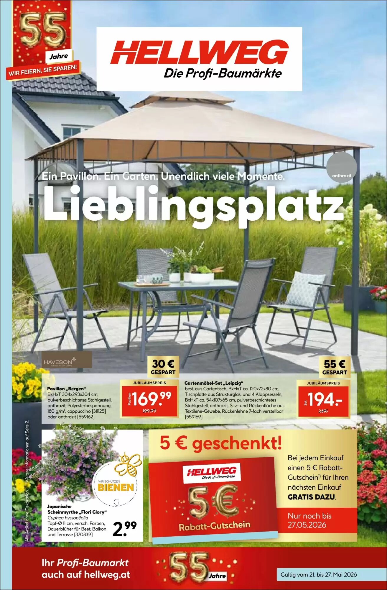 Hellweg Flugblatt (ab 21.05.2026) - Angebote und Prospekt - Seite 1