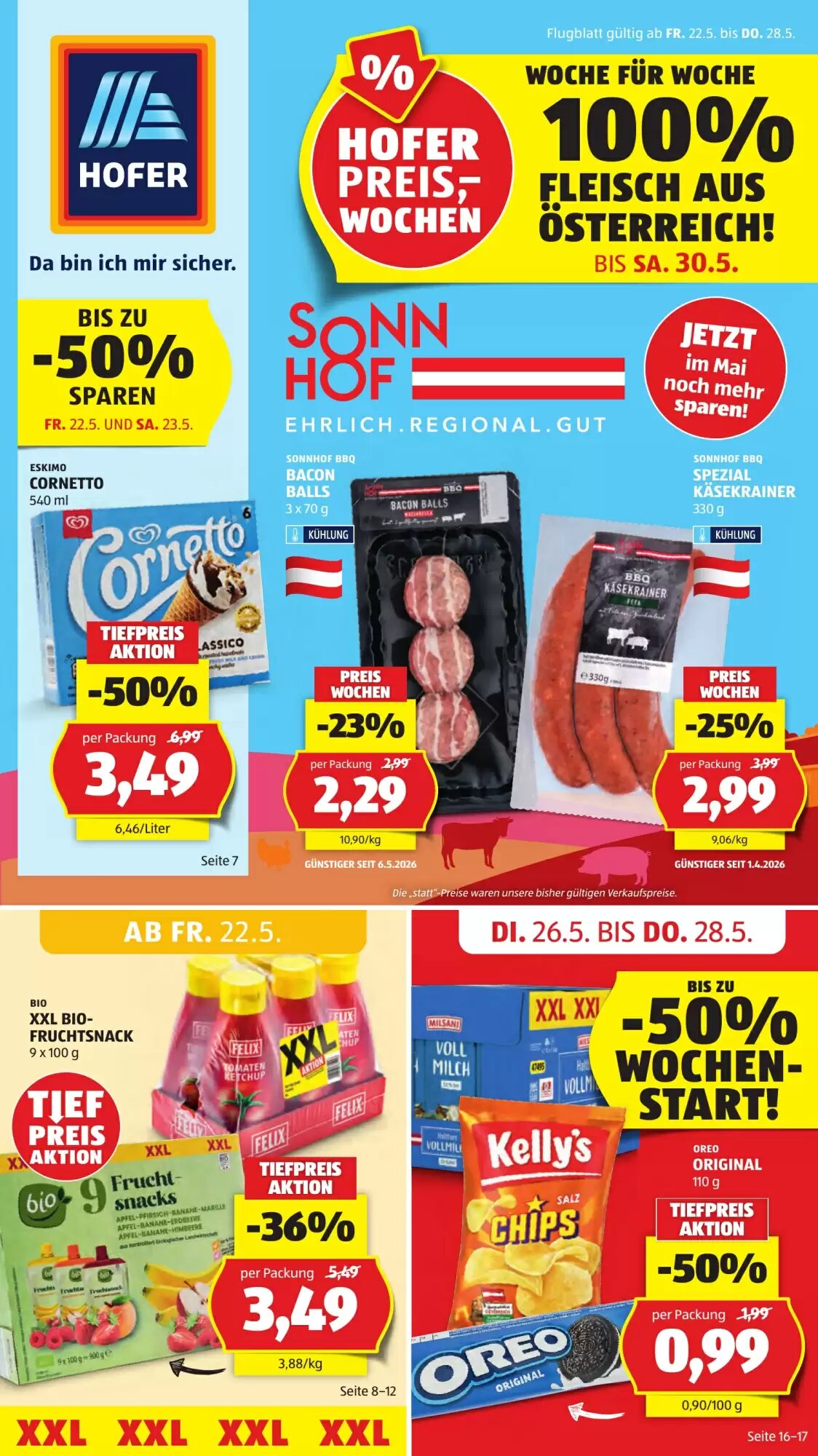 Hofer Flugblatt (ab 22.05.2026) - Angebote und Prospekt - Seite 1