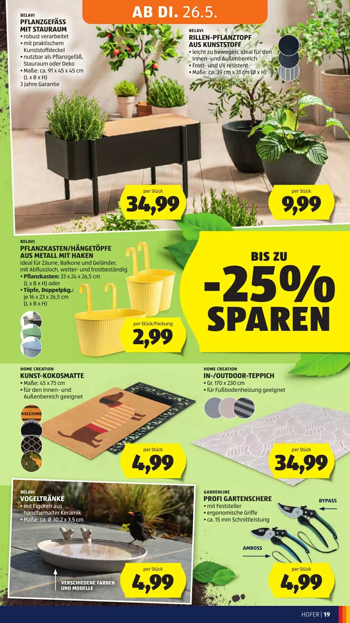Hofer Flugblatt (ab 22.05.2026) - Angebote und Prospekt - Seite 25